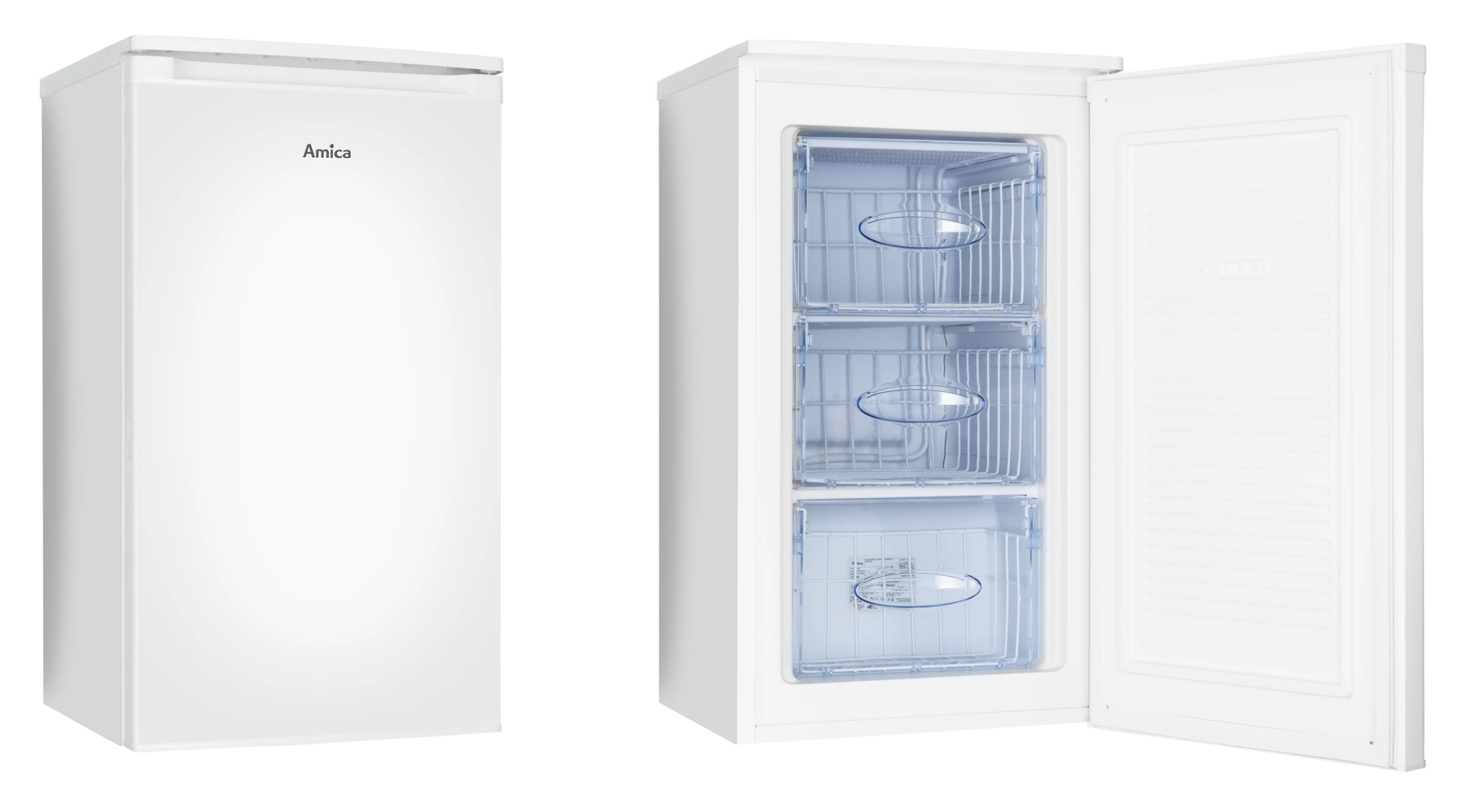 Stand-Gefrierschrank GS 15496 W, weiß, 85 cm Stand-Gefrierschrank GS 15496 W, weiß, 85 cm