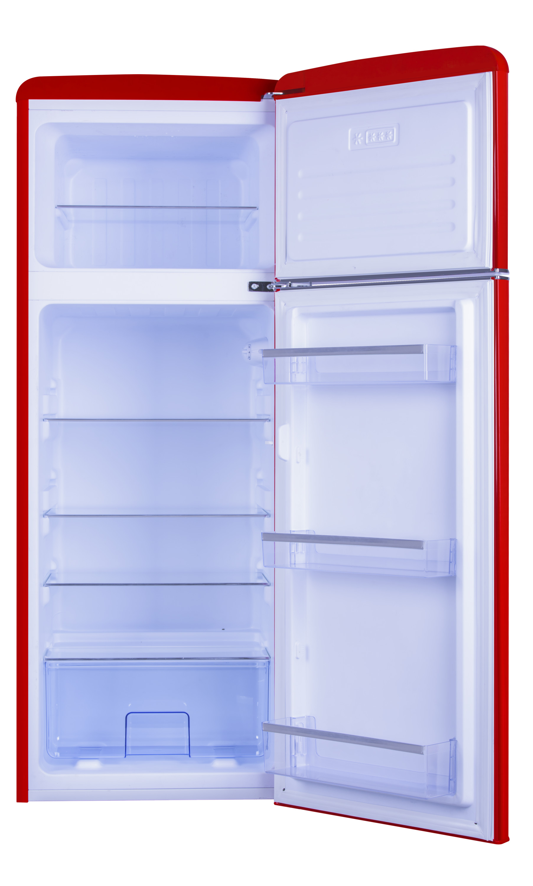 Stand-Kühl-Gefrierkombination DTR 374 190 R, Chilli Red, 144 cm