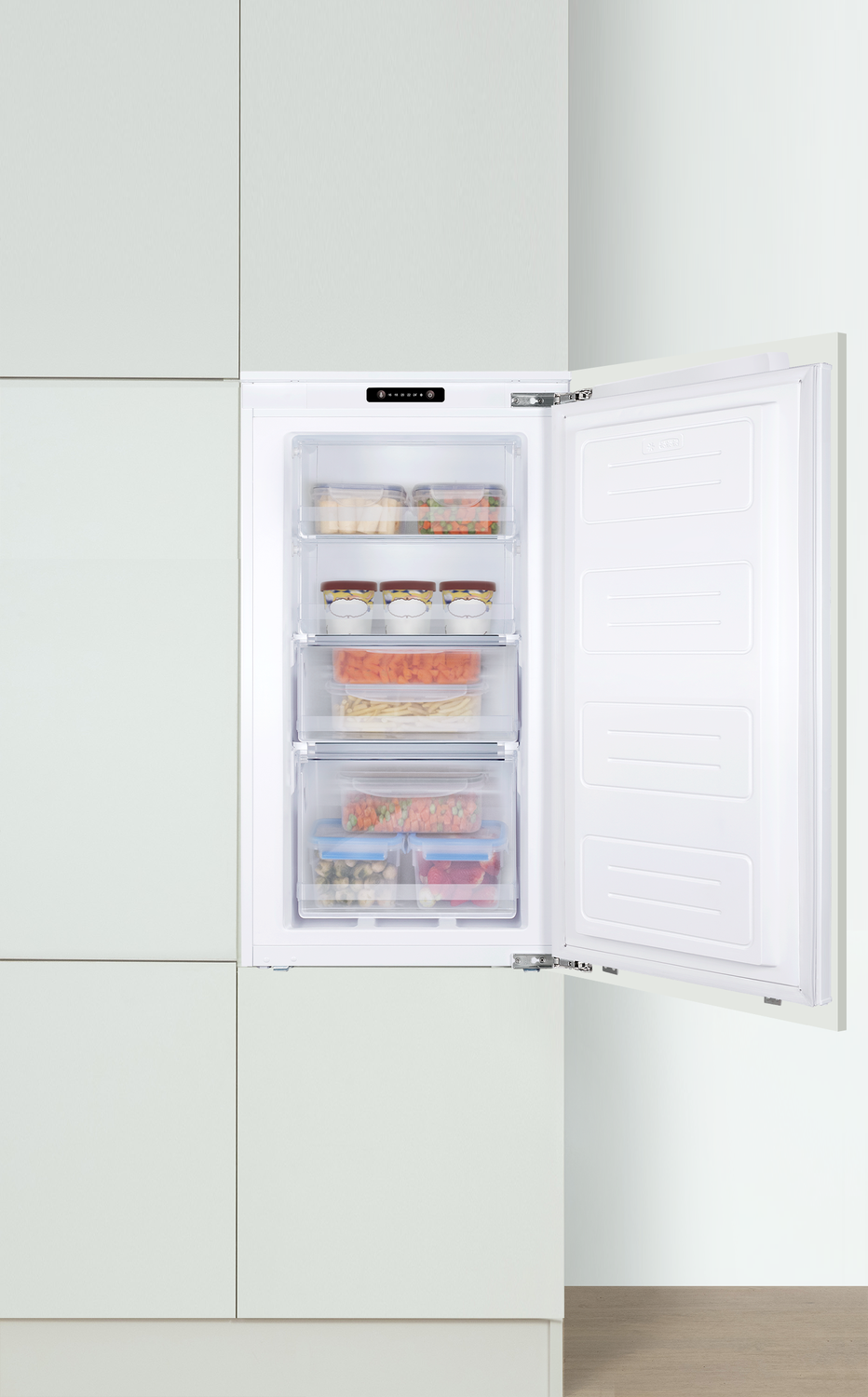 Gefrierschrank, 880 mm Nische, Festtür-Technik