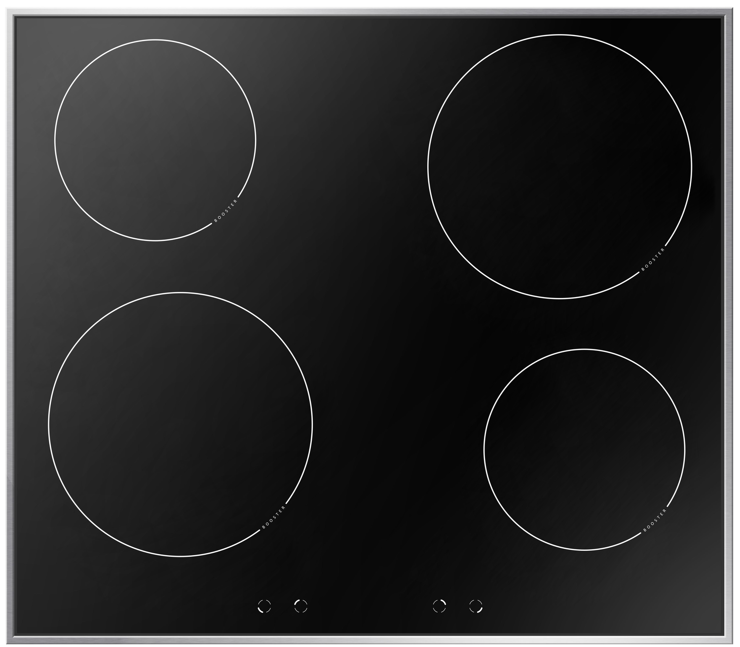 Herd-Set, Induktionskochfeld-Edelstahlrahmen, Fine Design, Edelstahl, 65l