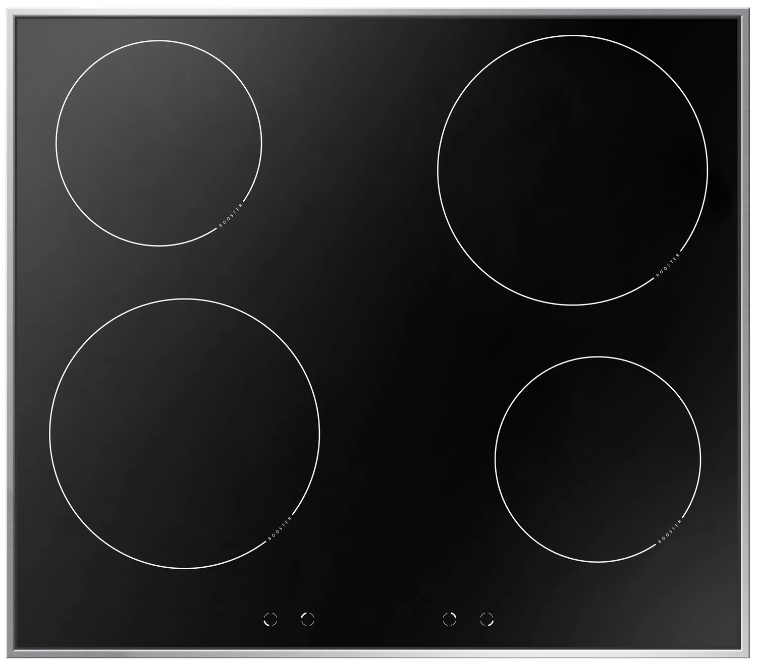 Herd-Set, Induktionskochfeld-Edelstahlrahmen, Fine Design, Edelstahl, 65l