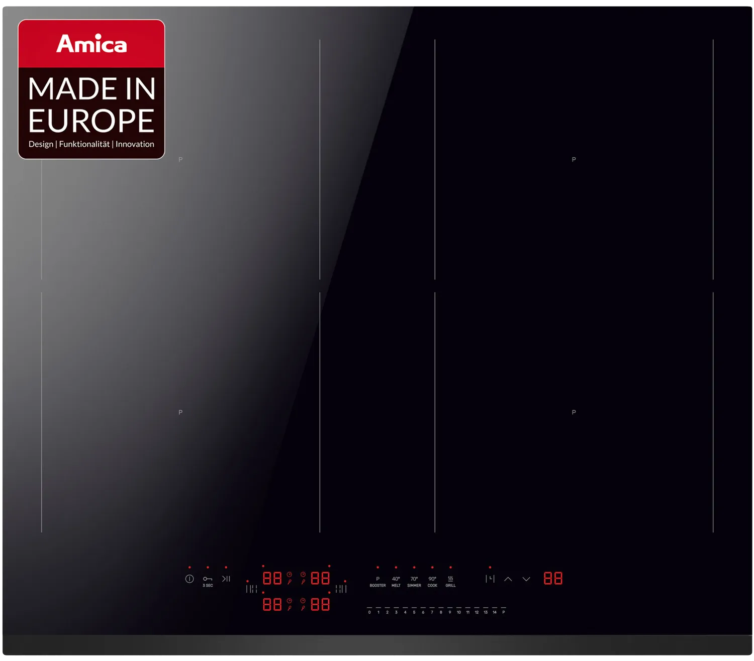 Autarkes Autarkes Induktionskochfeld, 60 cm, rahmenlos