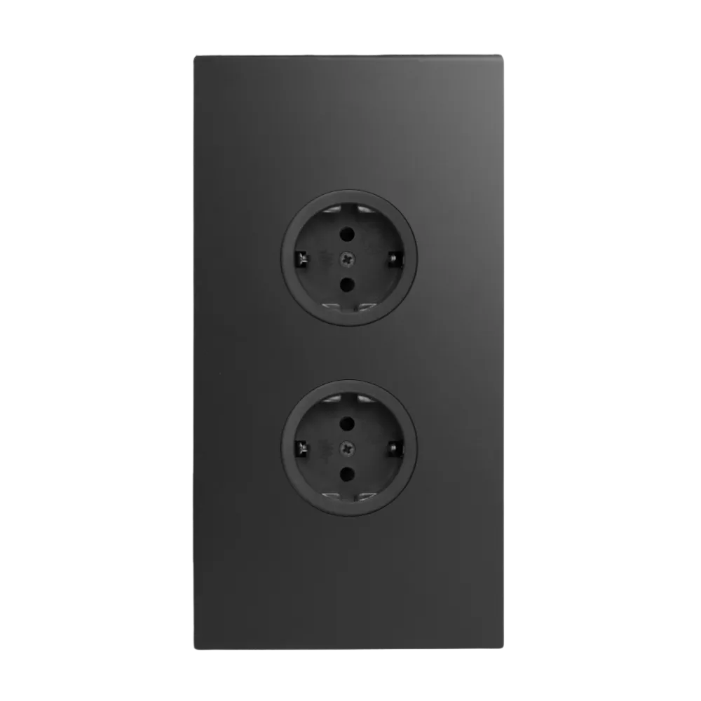 CARESSI 2ST20 Energie-Ecksäule, schwarz