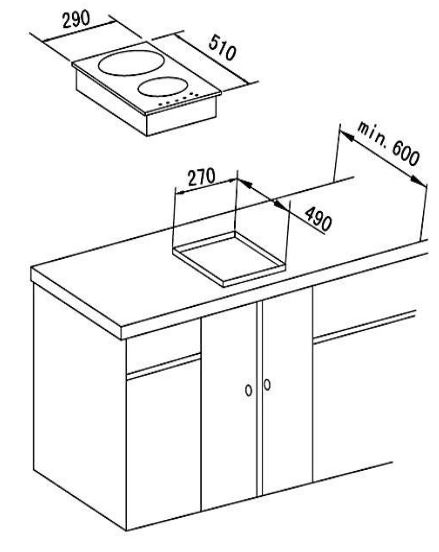 PKM Doppelkochplatte EB-DKF-2