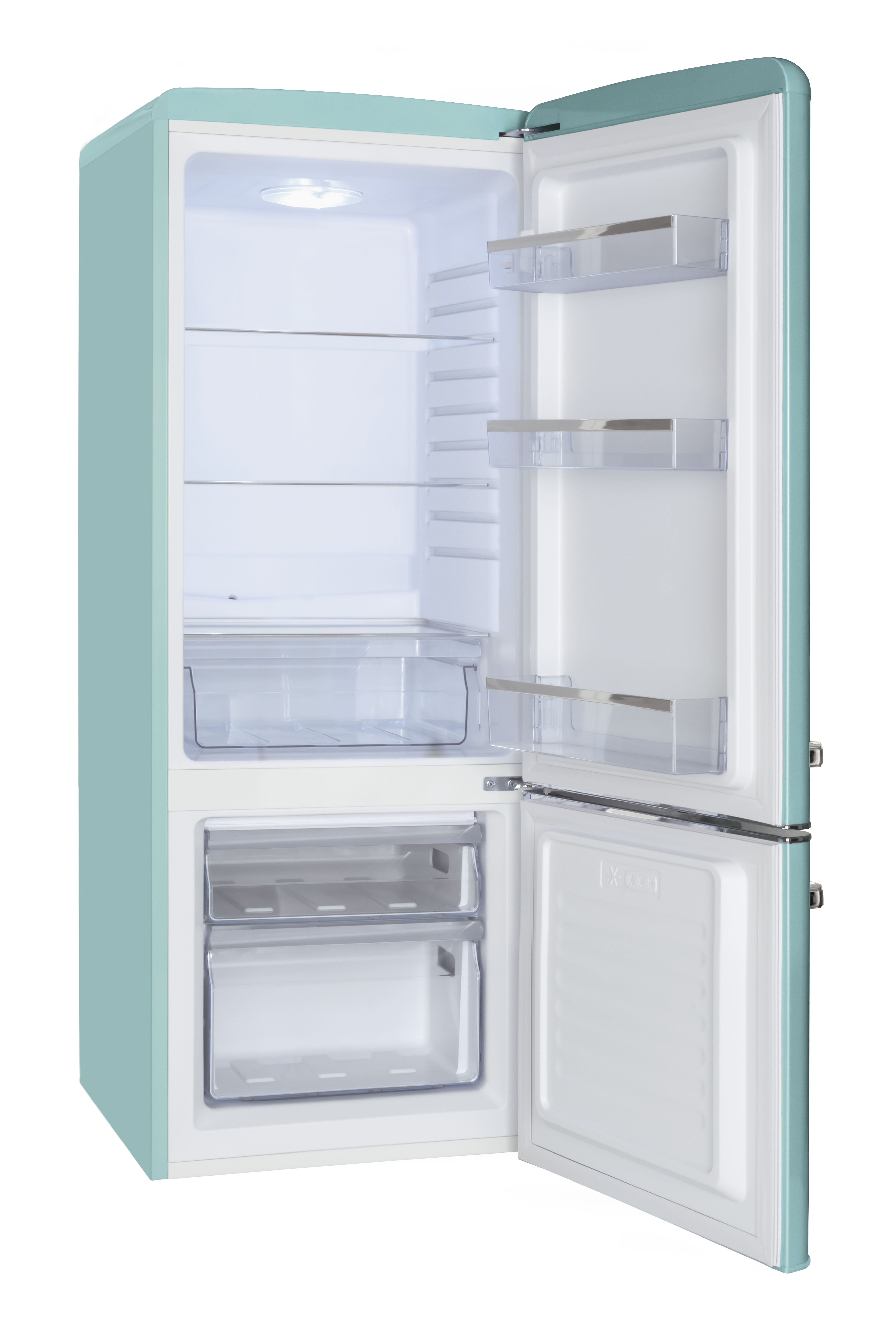 Stand-Kühl-Gefrierkombination KGCR 384 150 T, Ice Blue, 145 cm Stand-Kühl-Gefrierkombination KGCR 384 150 T, Ice Blue, 145 cm