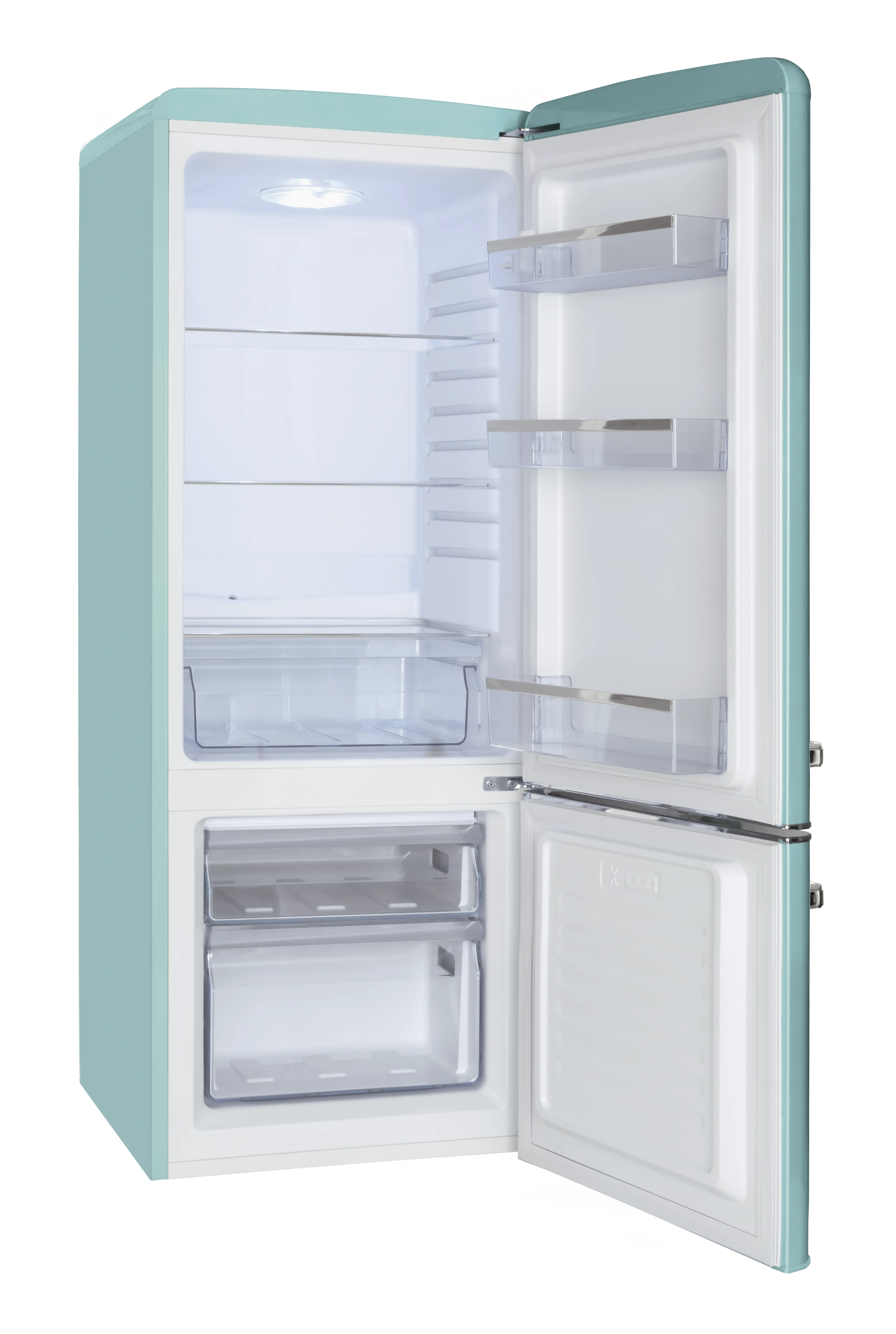 Stand-Kühl-Gefrierkombination KGCR 384 150 T, Ice Blue, 145 cm