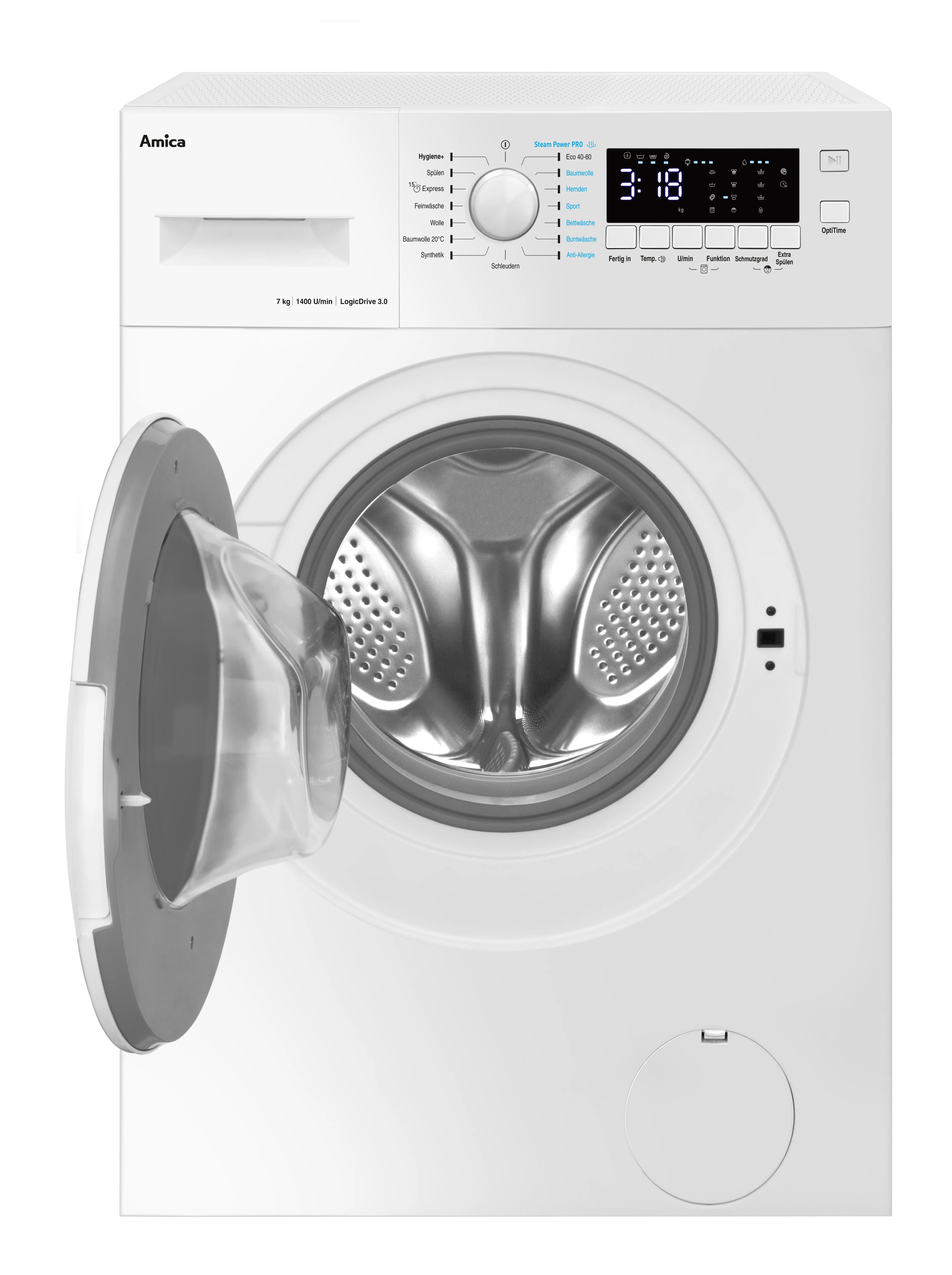 Waschmaschine WA 474 082, weiß, 7 kg