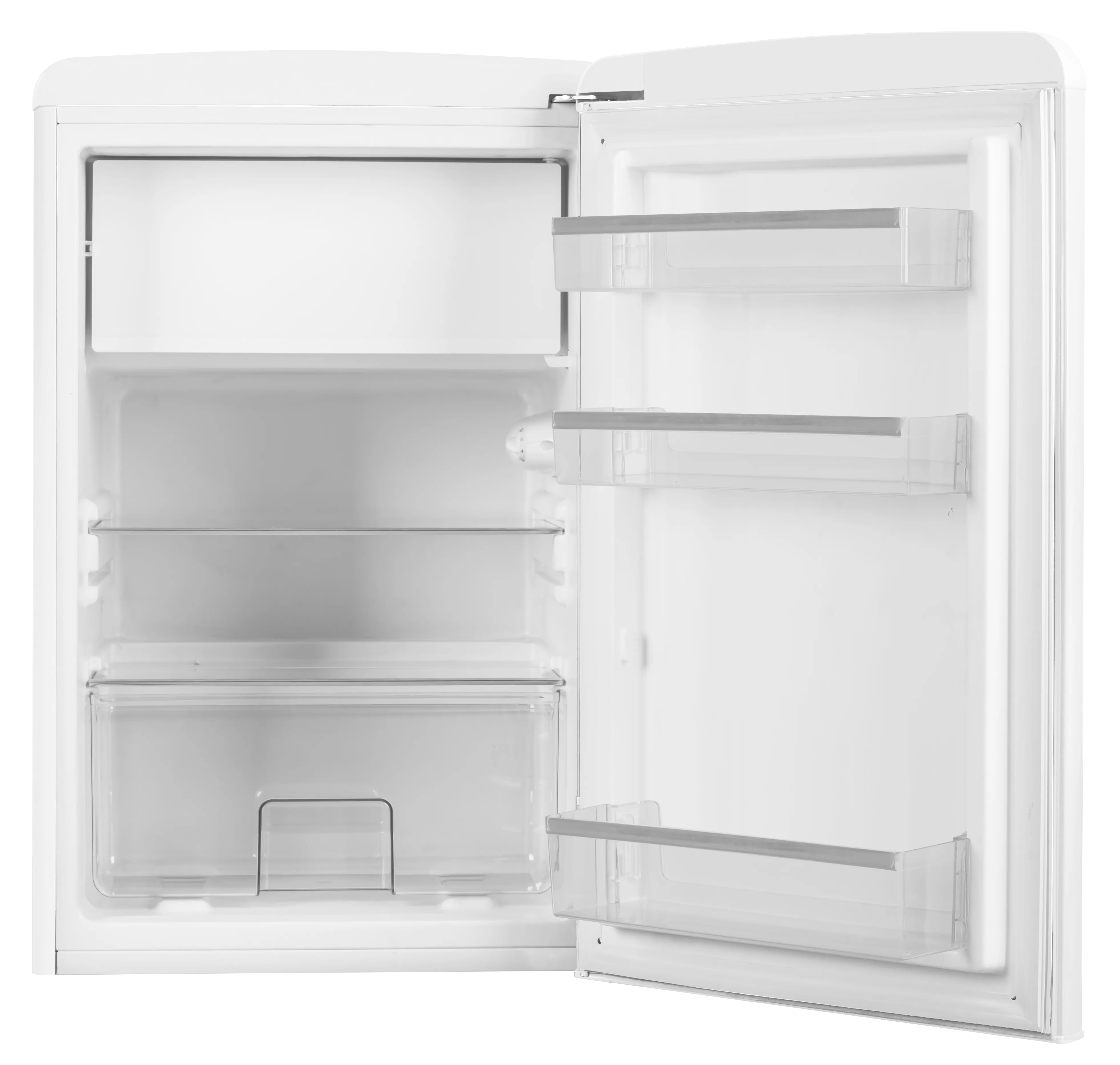 Stand-Kühlschrank mit Gefrierfach KSR 361 160 W, Snow White, 88 cm