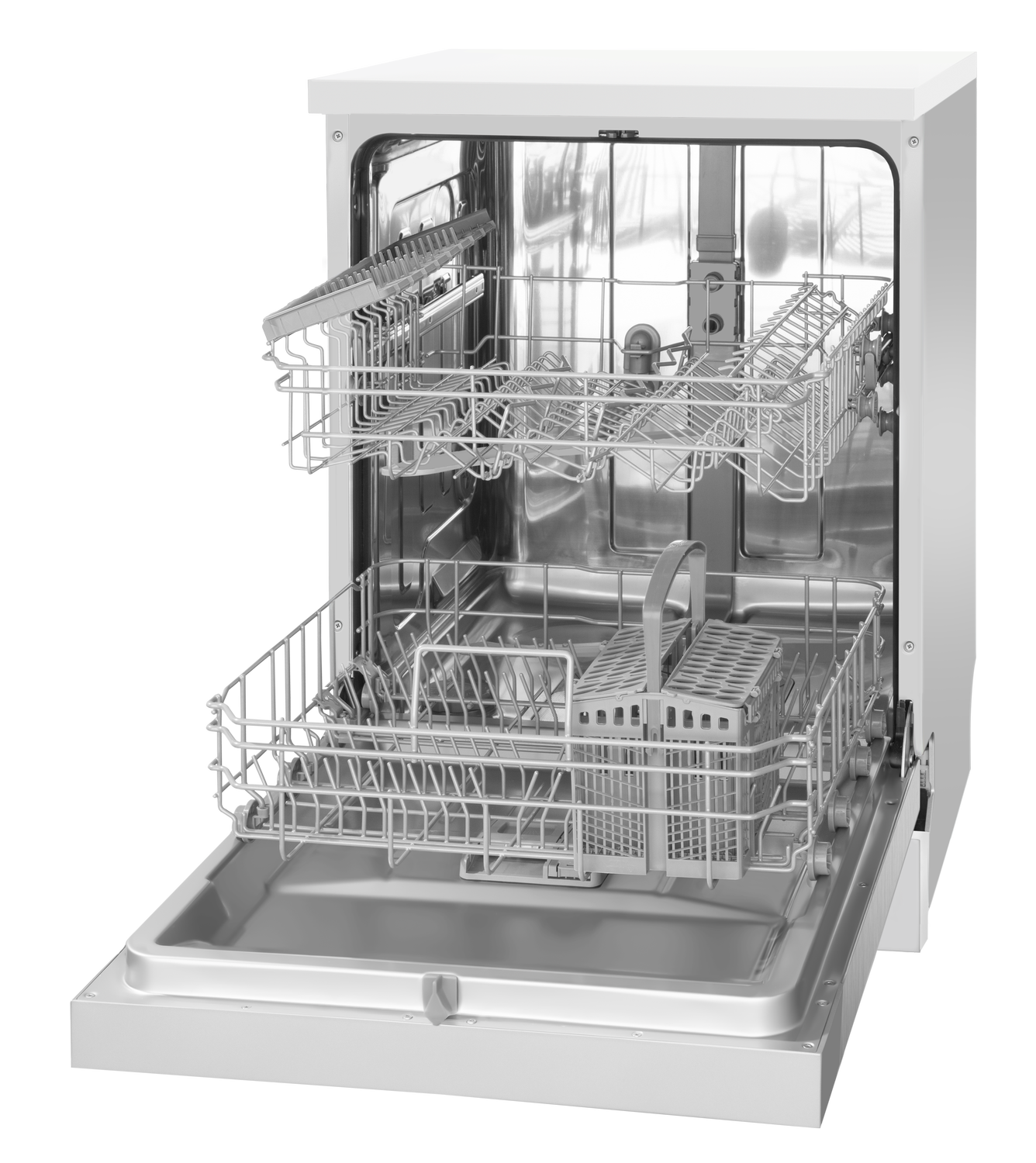 Unterbau-Geschirrspüler, Edelstahl, 60cm
