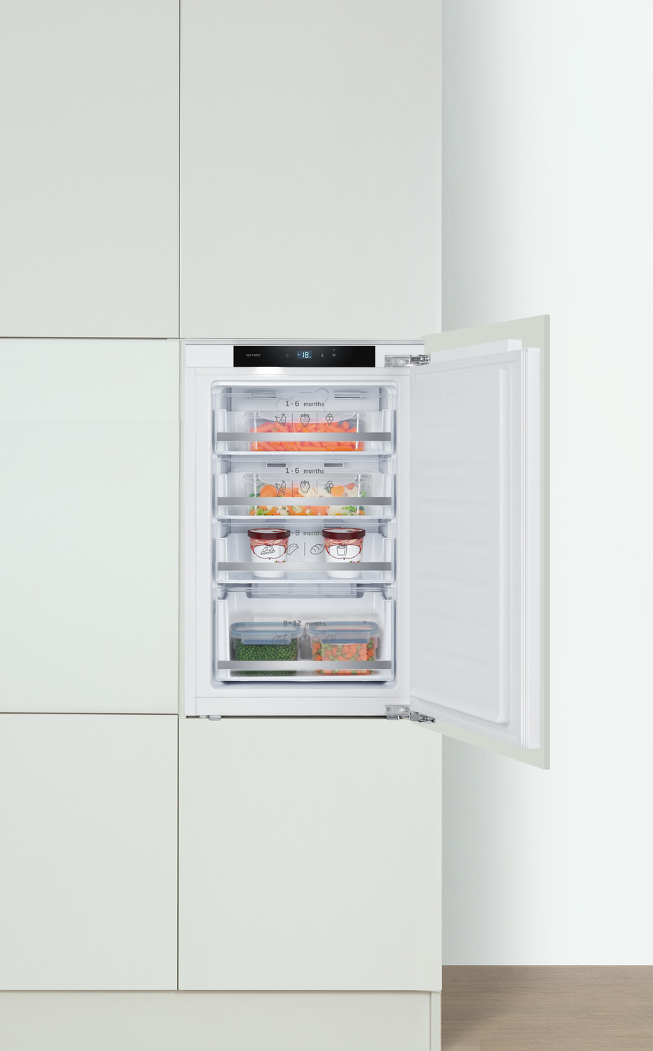 Gefrierschrank, 870 mm Nische, Festtür-Technik Gefrierschrank, 870 mm Nische, Festtür-Technik