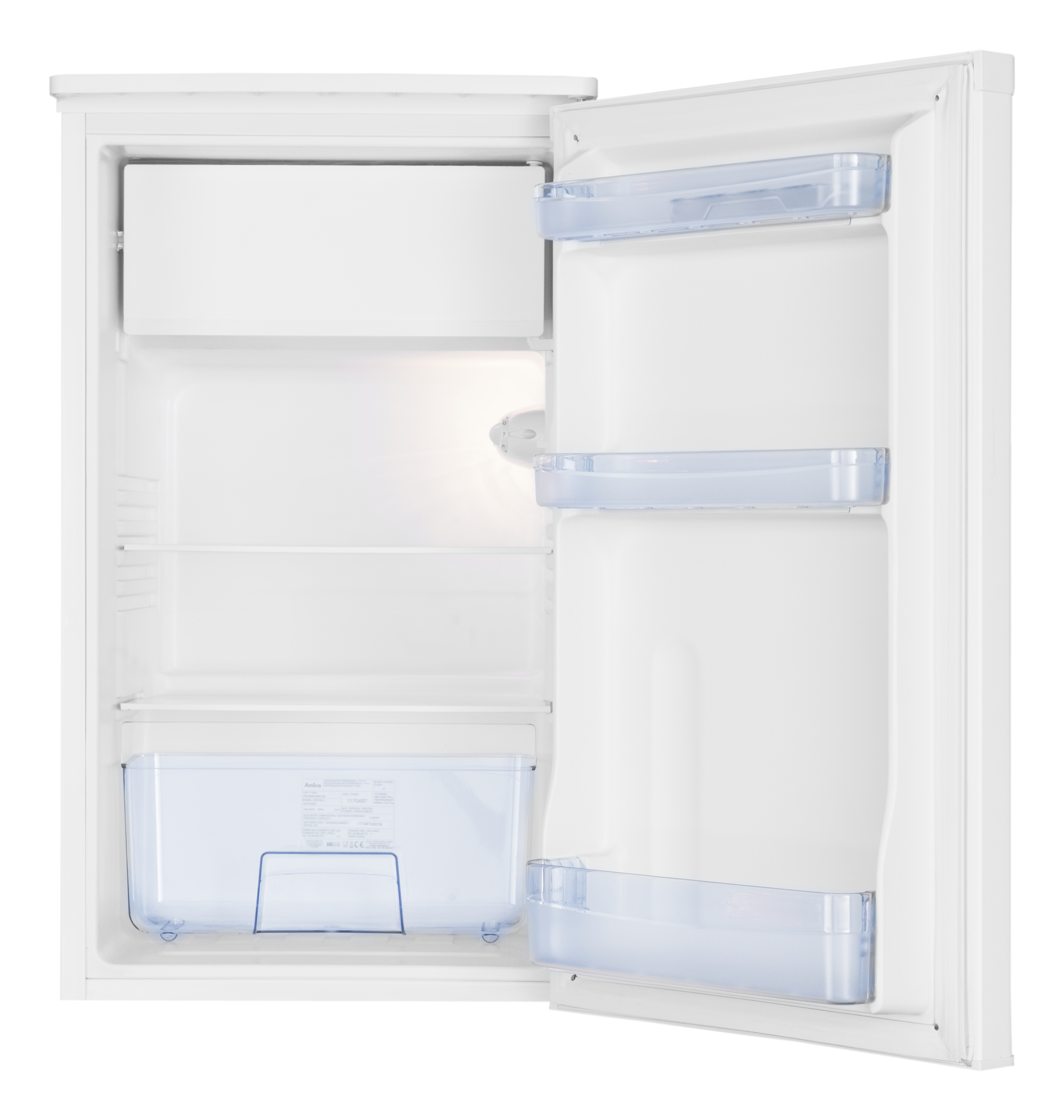 Stand-Kühlschrank mit Gefrierfach KS 361 155 W, weiß, 85 cm
