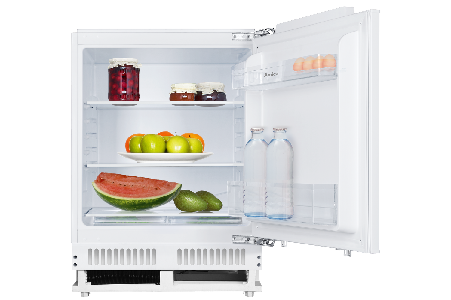 Unterbau-Vollraum-Kühlschrank, 820 mm Nische, Festtür-Technik Unterbau-Vollraum-Kühlschrank, 820 mm Nische, Festtür-Technik
