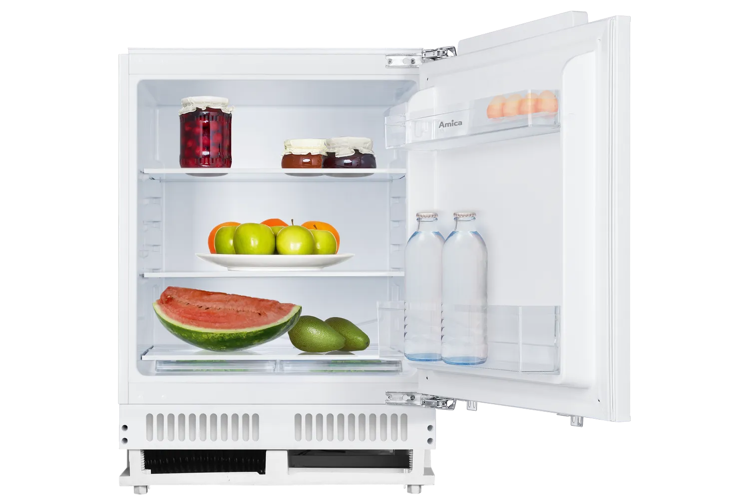 Unterbau-Vollraum-Kühlschrank, 820 mm Nische, Festtür-Technik