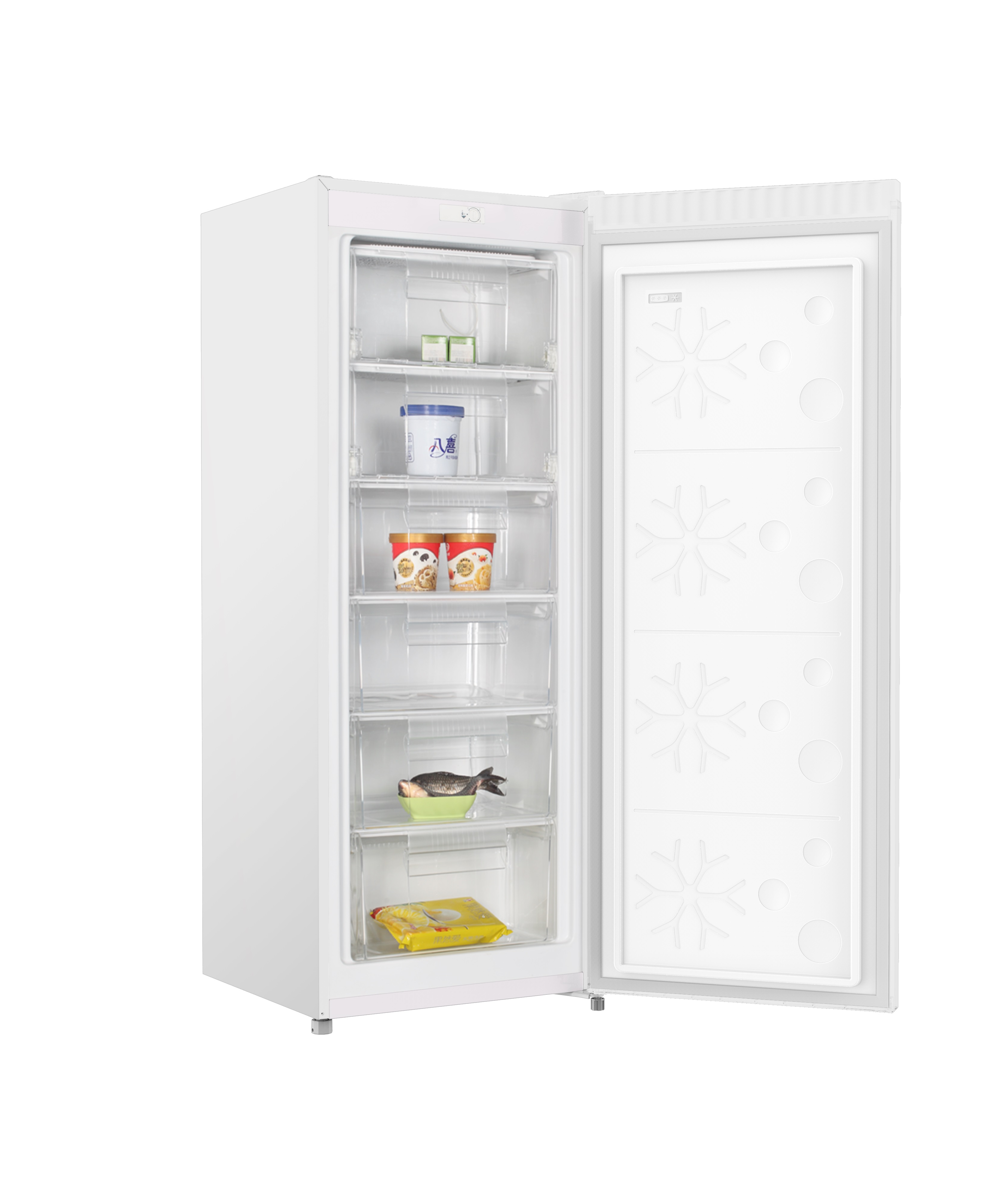 Stand-Gefrierschrank GS 324 170 W, weiß, 144 cm