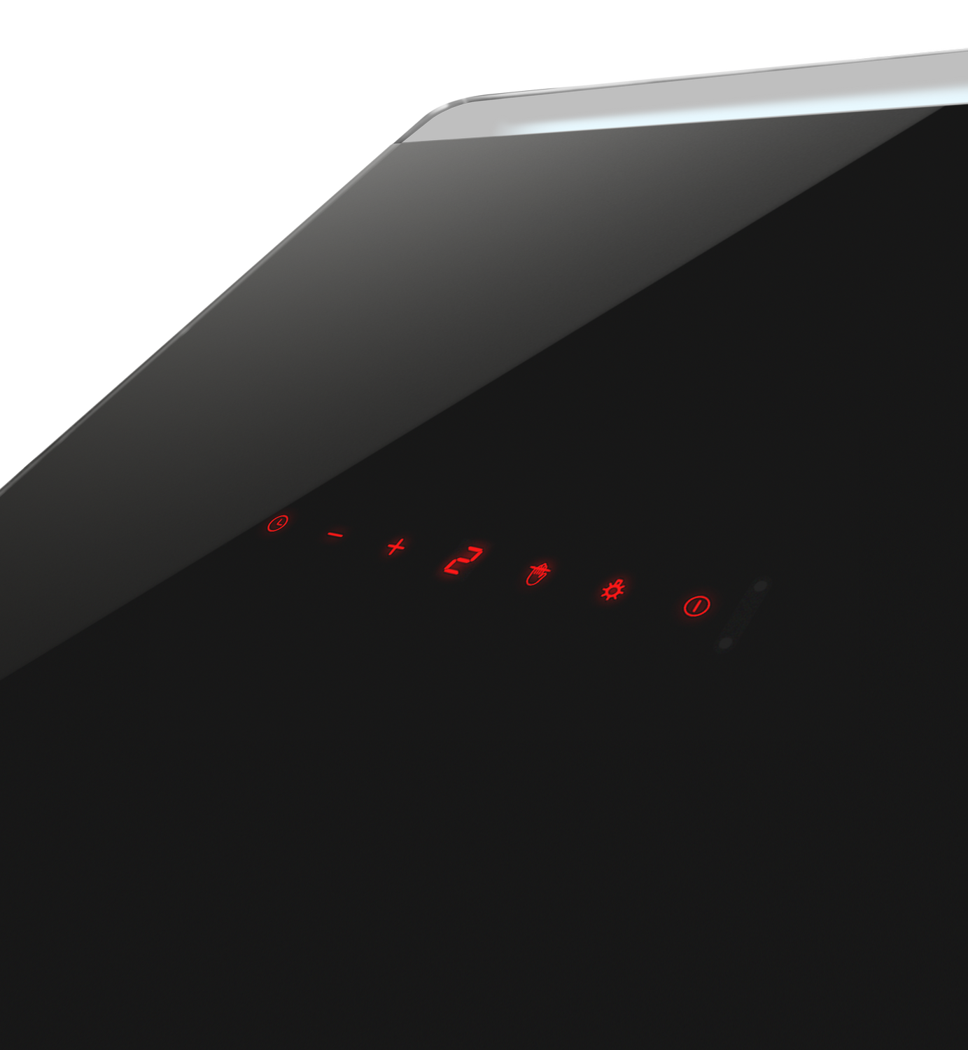 Haube A++, Schwarzglas, GestureControl, 6 Leistungsstufen - SensorTouch