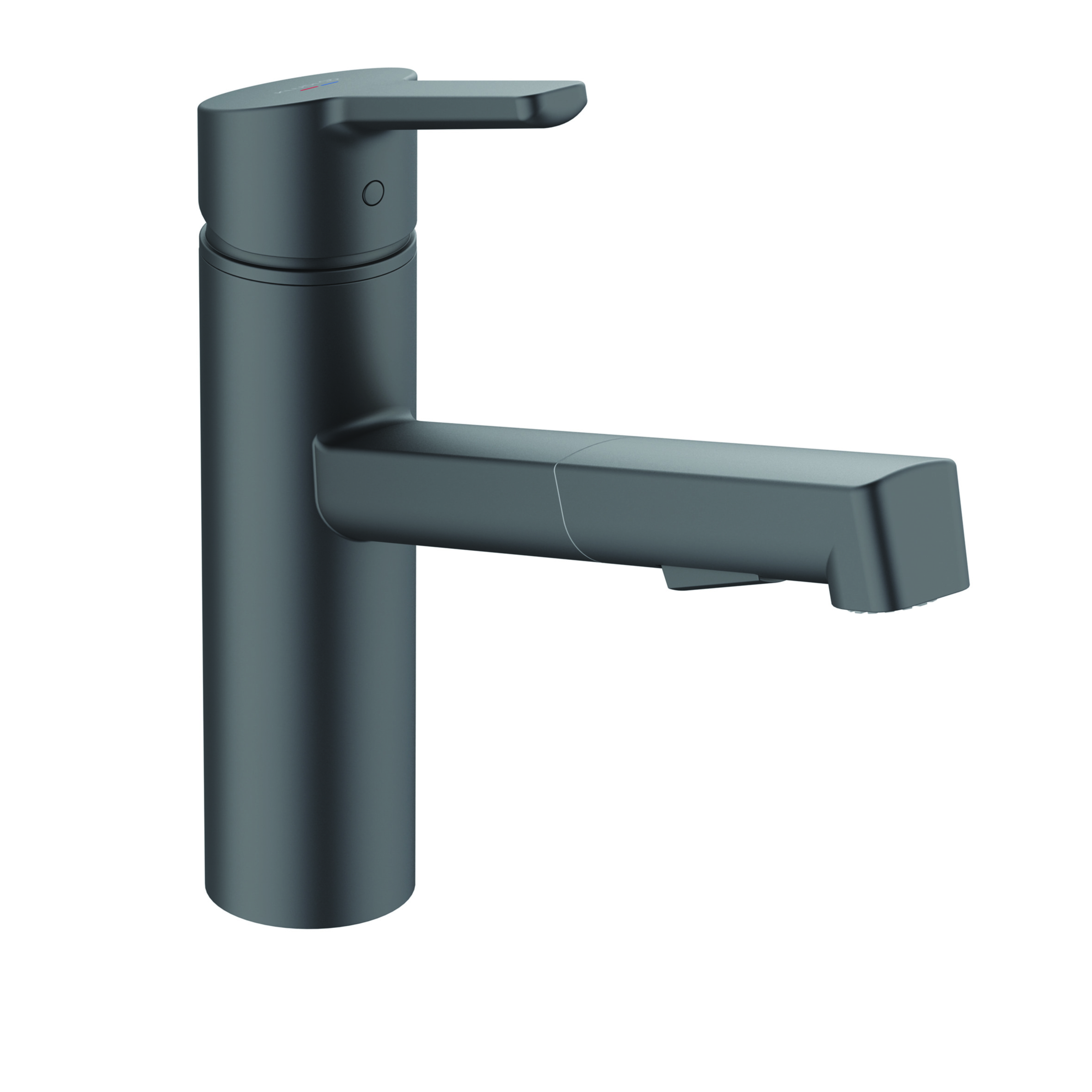 Kludi M3 mit Integral-Umschaltbrause, ausziebar, schwarzmatt, HD Kludi M3 mit Integral-Umschaltbrause, ausziebar, schwarzmatt, HD