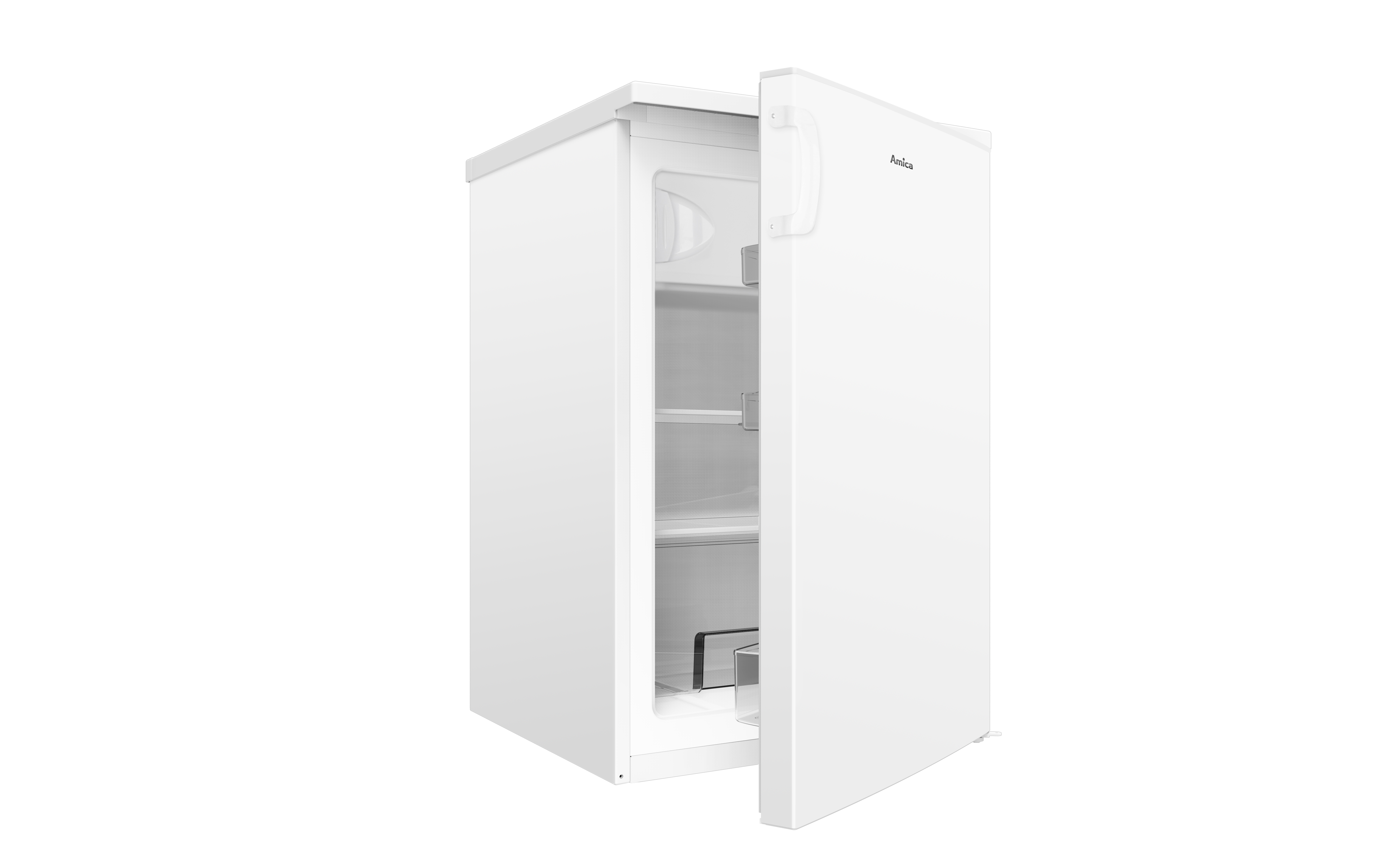Stand-Kühlschrank mit Gefrierfach KS 361 300 W, weiß, 85 cm