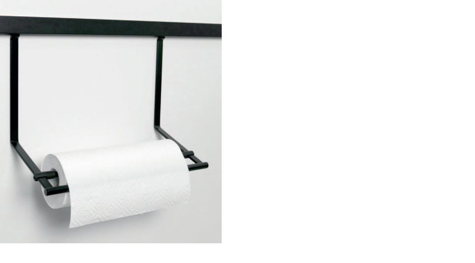 Linero 2000 Papierrollenhalter, schwarz 