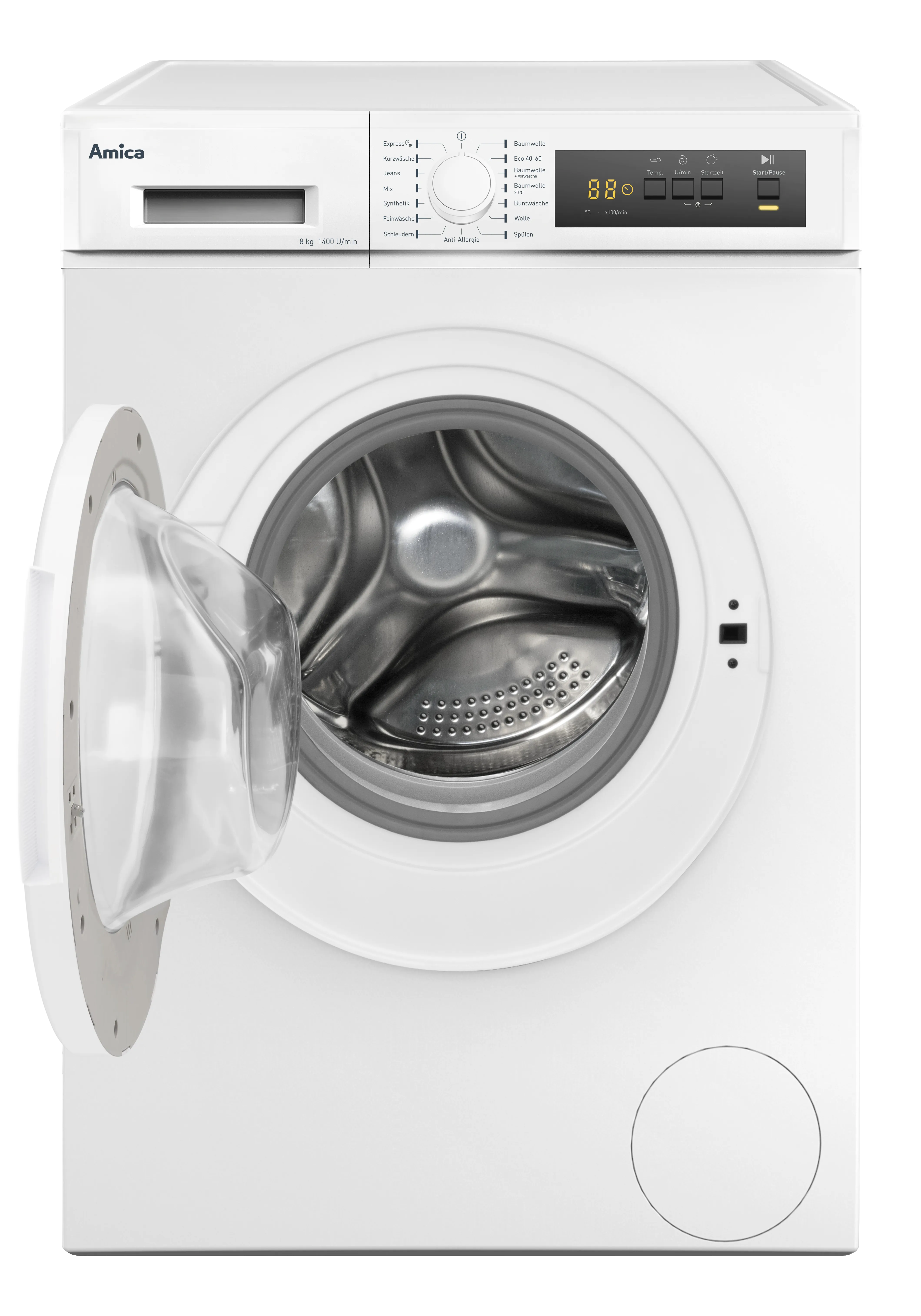 Waschmaschine WA 484 021, weiß, 8 kg