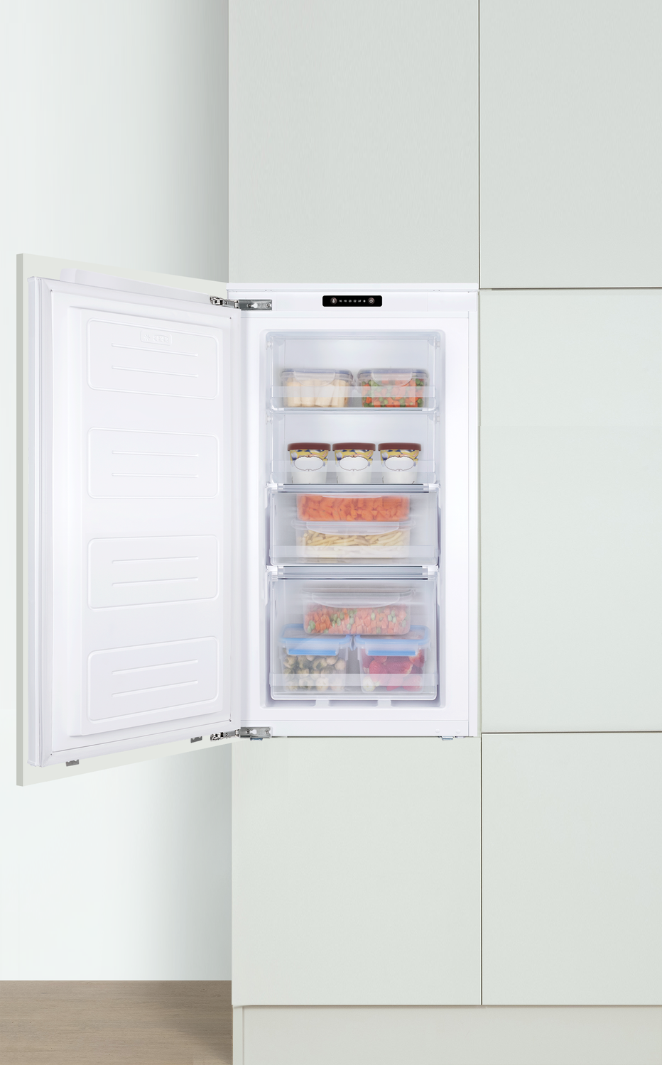 Gefrierschrank, 880 mm Nische, Festtür-Technik Gefrierschrank, 880 mm Nische, Festtür-Technik