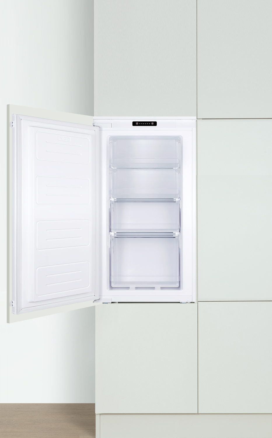 Gefrierschrank, 880 mm Nische, Schlepptür-Technik