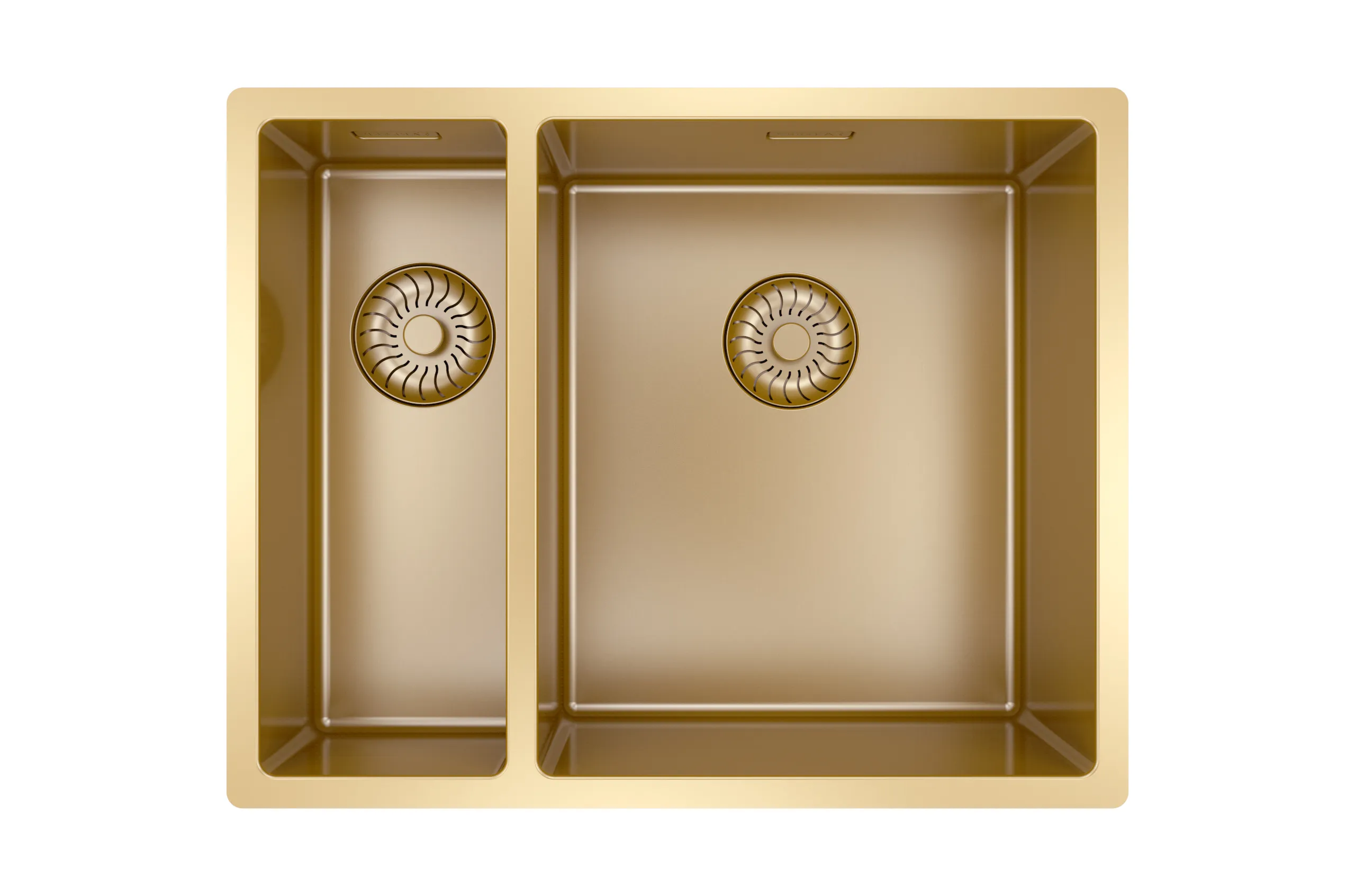 CARESSi CAPP1534R10G Spüle samtgold