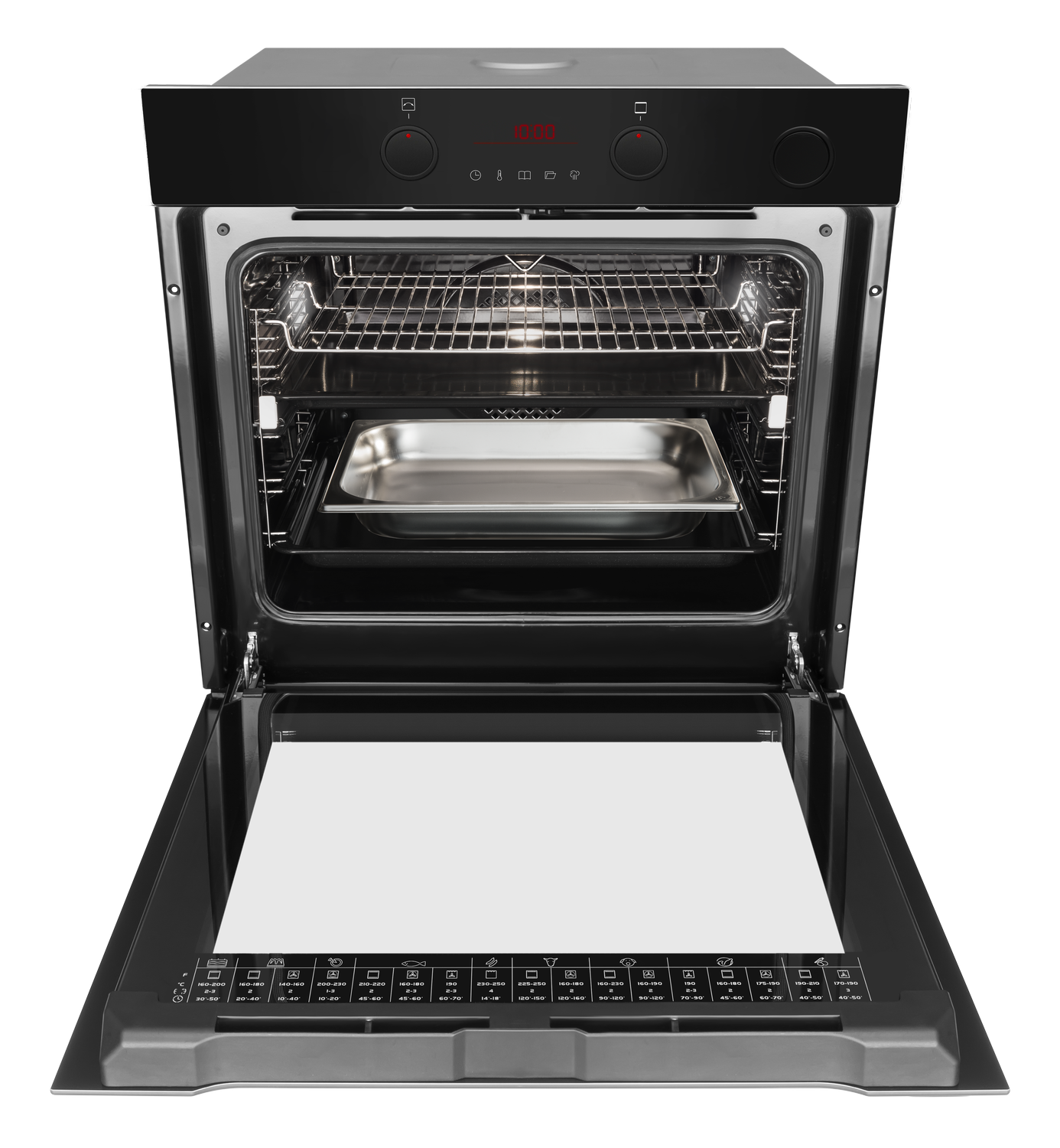 Injection-Steam Einbau-Backofen, Noir Design
