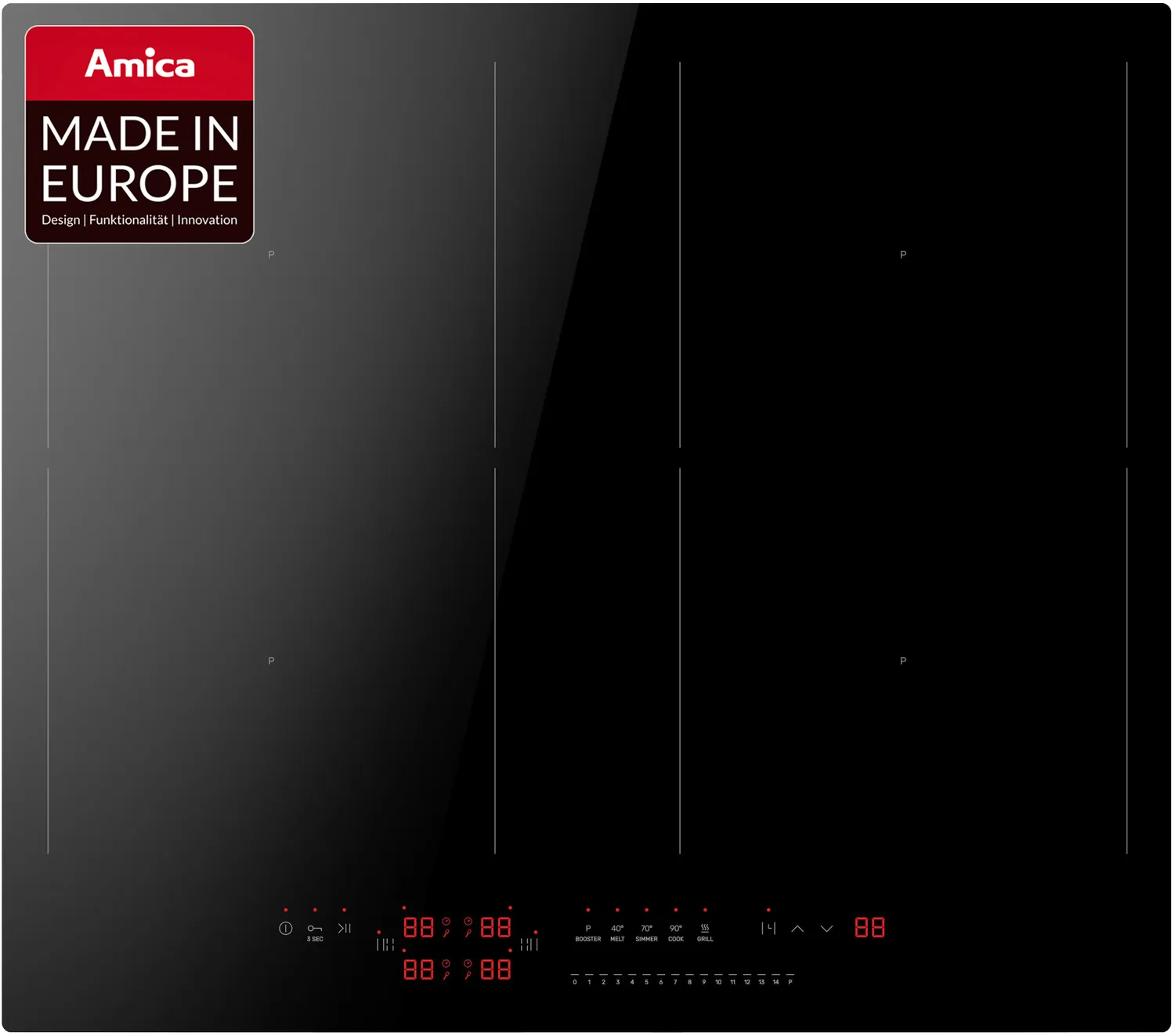 Autarkes Autarkes Induktionskochfeld, 60 cm, rahmenlos