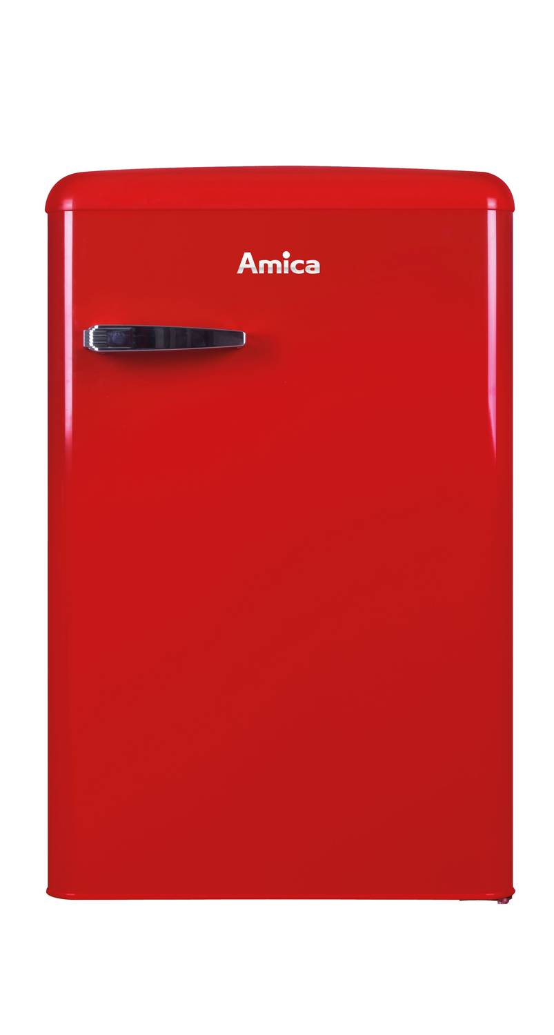 Vollraum-Kühlschrank im Retro Design, 88 cm Höhe, chili red Vollraum-Kühlschrank im Retro Design, 88 cm Höhe, chili red