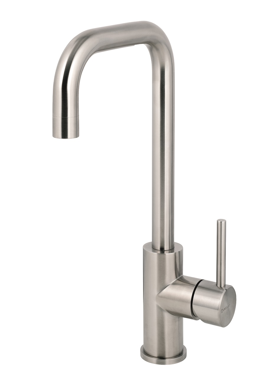 CARESSI Doppelwinkel-Armatur 001I ECO, Edelstahl