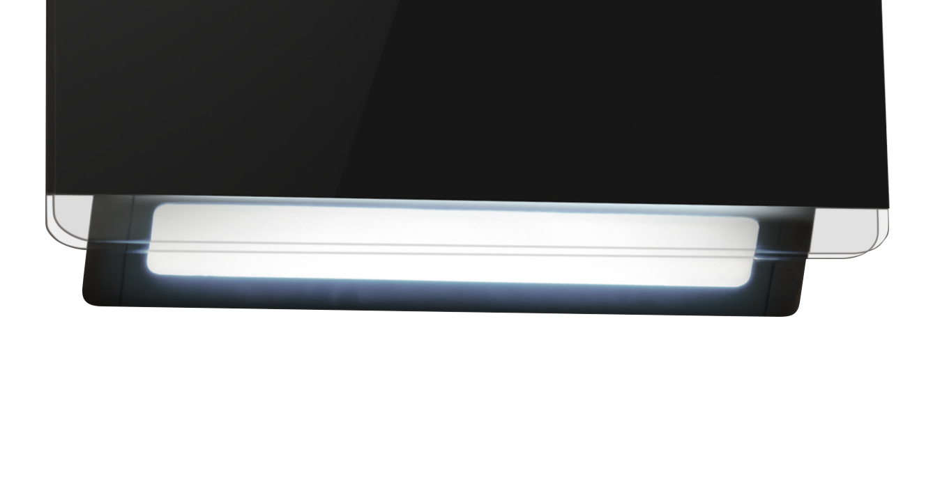 Haube A++, Schwarzglas, GestureControl, 6 Leistungsstufen - SensorTouch Haube A++, Schwarzglas, GestureControl, 6 Leistungsstufen - SensorTouch