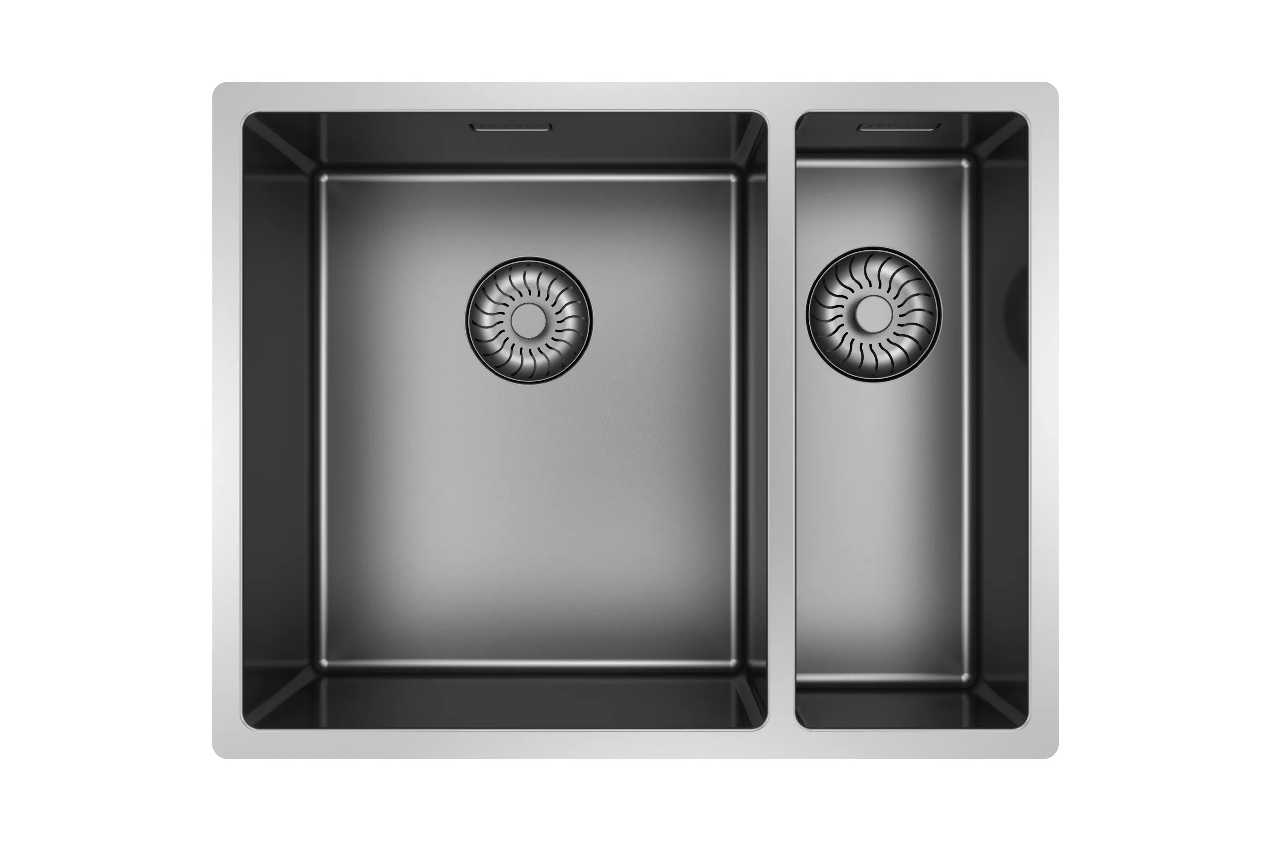 CARESSi CAPP3415R10GM Spüle Gun-Metal