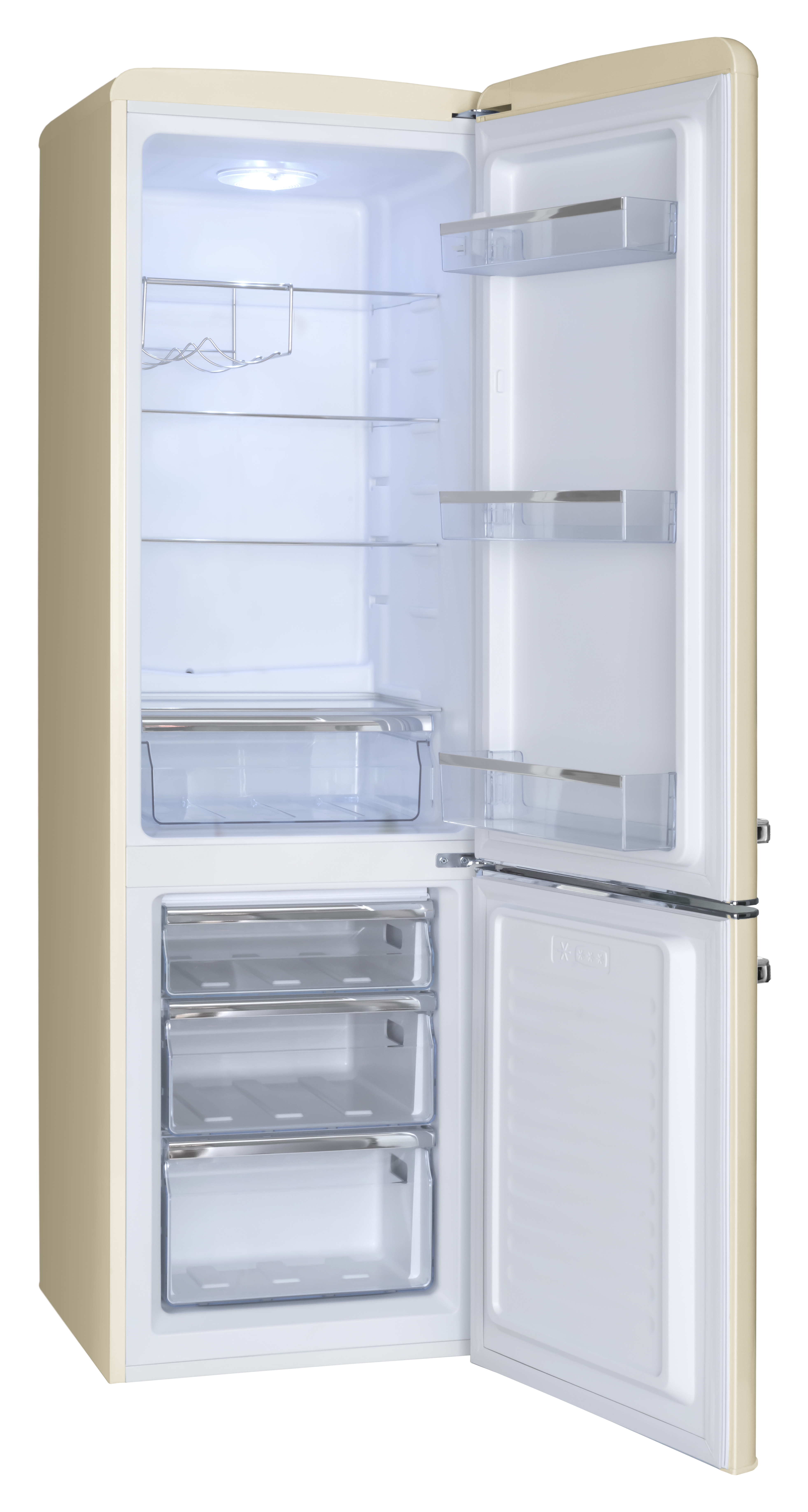 Stand-Kühl-Gefrierkombination KGCR 387 102 B, Coffee Cream, 181 cm Stand-Kühl-Gefrierkombination KGCR 387 102 B, Coffee Cream, 181 cm