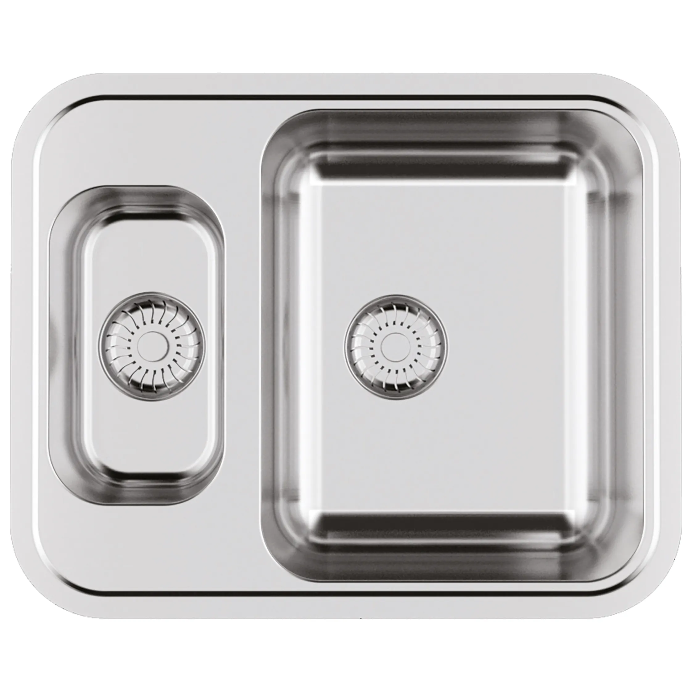 CARESSi CABLPP1532R50 Spüle Edelstahl