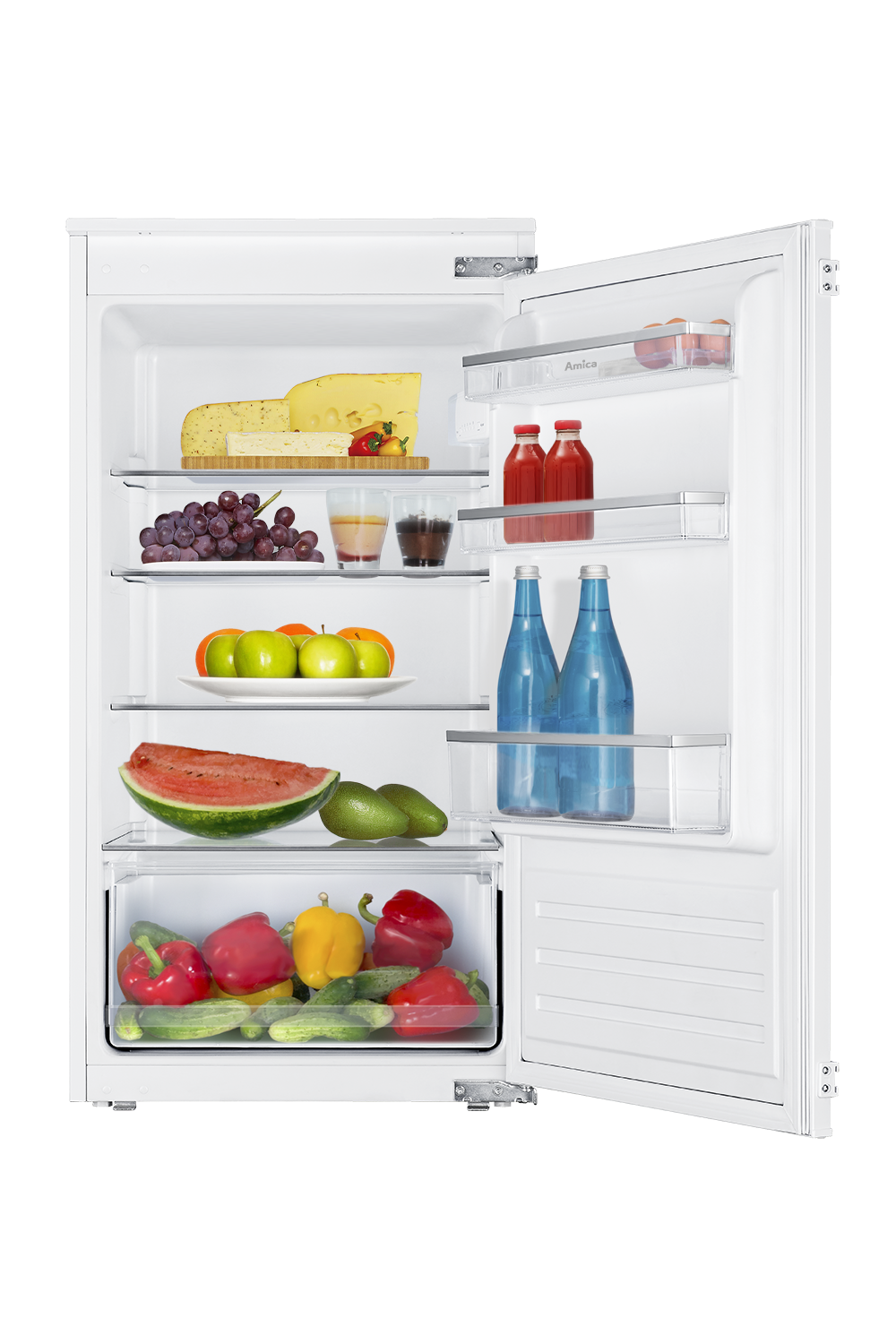 Vollraum-Kühlschrank, 1020 mm Nische, Schlepptür-Technik
