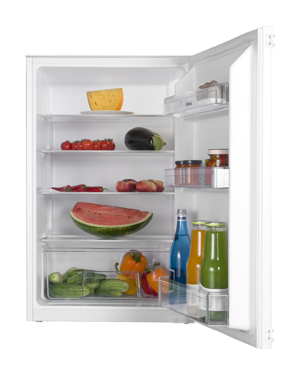 Vollraum-Kühlschrank, 880 mm Nische, Schlepptür-Technik Vollraum-Kühlschrank, 880 mm Nische, Schlepptür-Technik