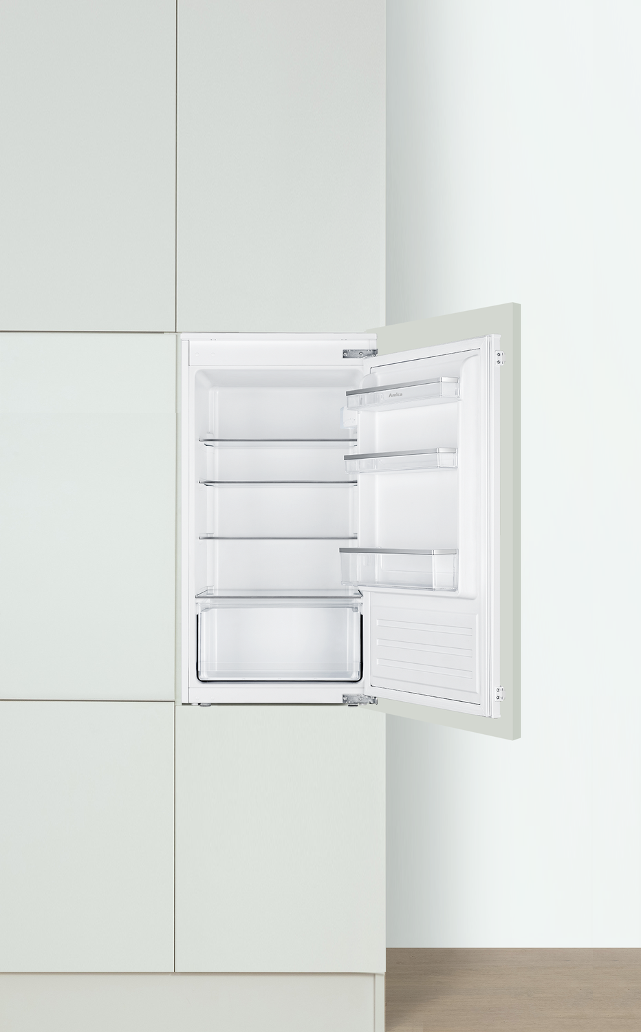 Vollraum-Kühlschrank, 1020 mm Nische, Schlepptür-Technik Vollraum-Kühlschrank, 1020 mm Nische, Schlepptür-Technik