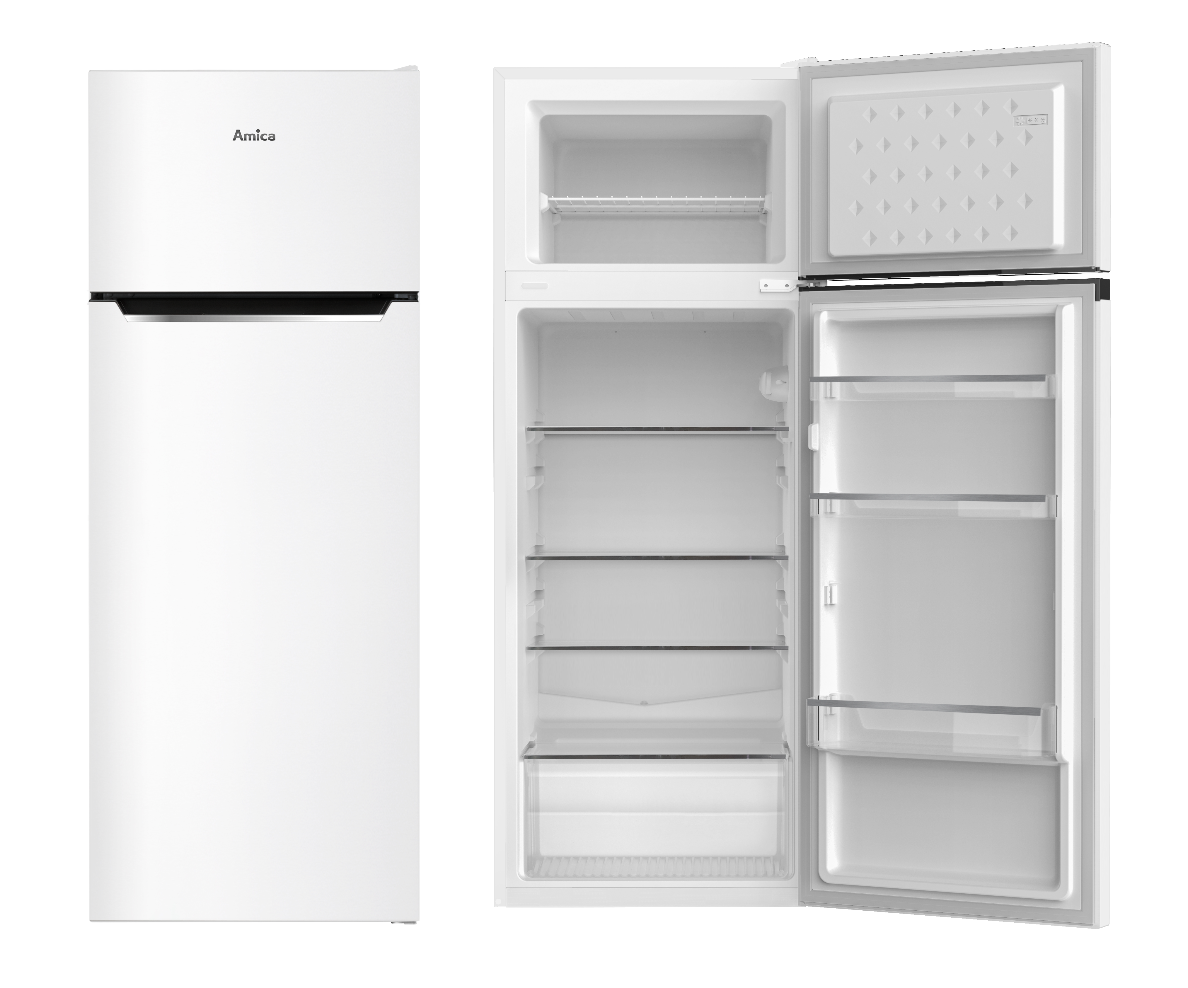 Stand-Kühl-Gefrierkombination DT 374 170 W, weiß, 144 cm