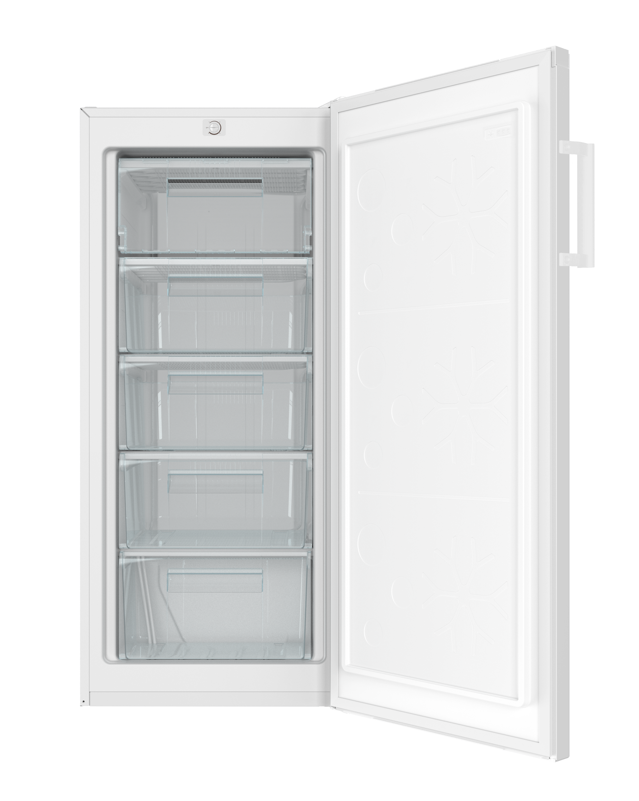 Stand-Gefrierschrank GS 321 120 W, weiß, 125 cm