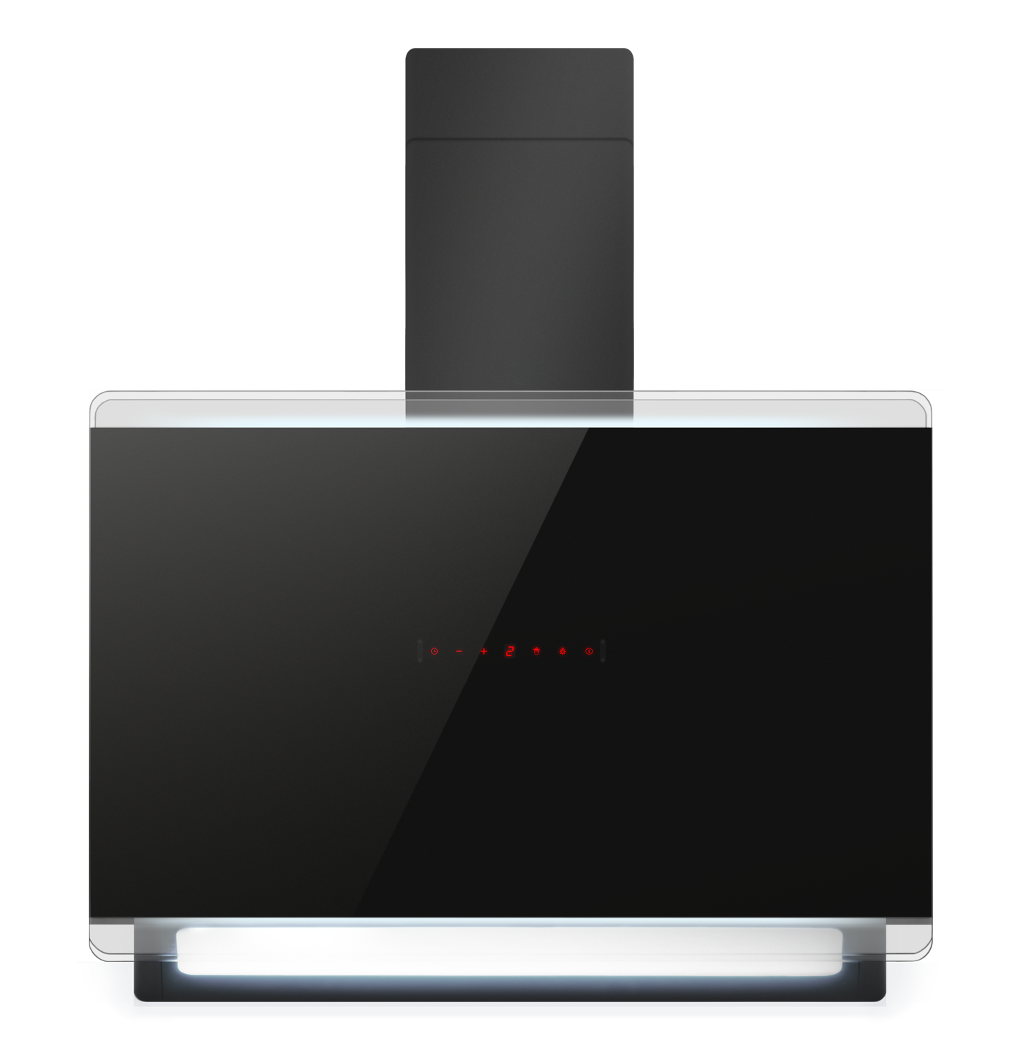 Haube A++, Schwarzglas, GestureControl, 6 Leistungsstufen - SensorTouch