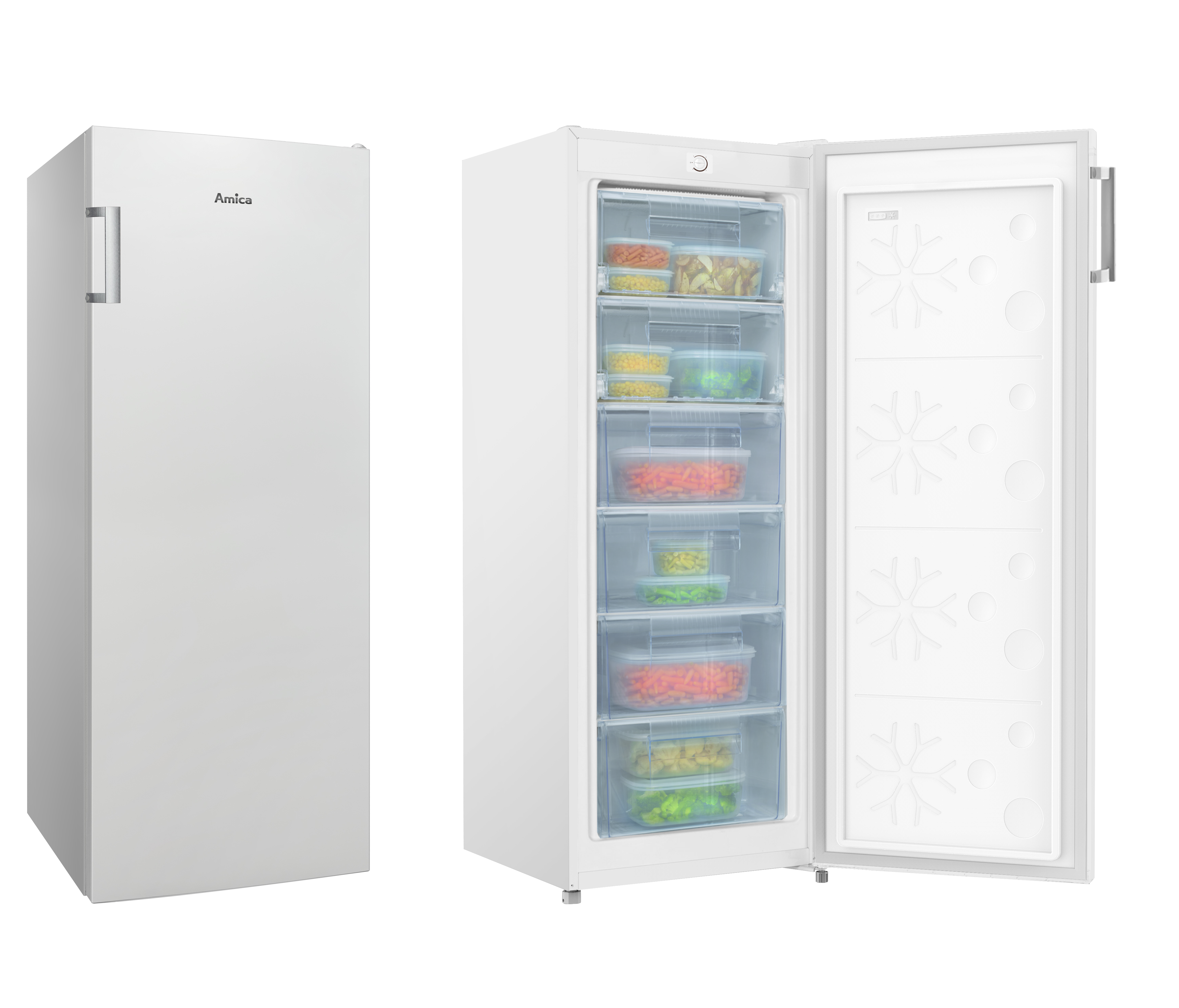 Stand-Gefrierschrank GS 324 170 W, weiß, 144 cm Stand-Gefrierschrank GS 324 170 W, weiß, 144 cm