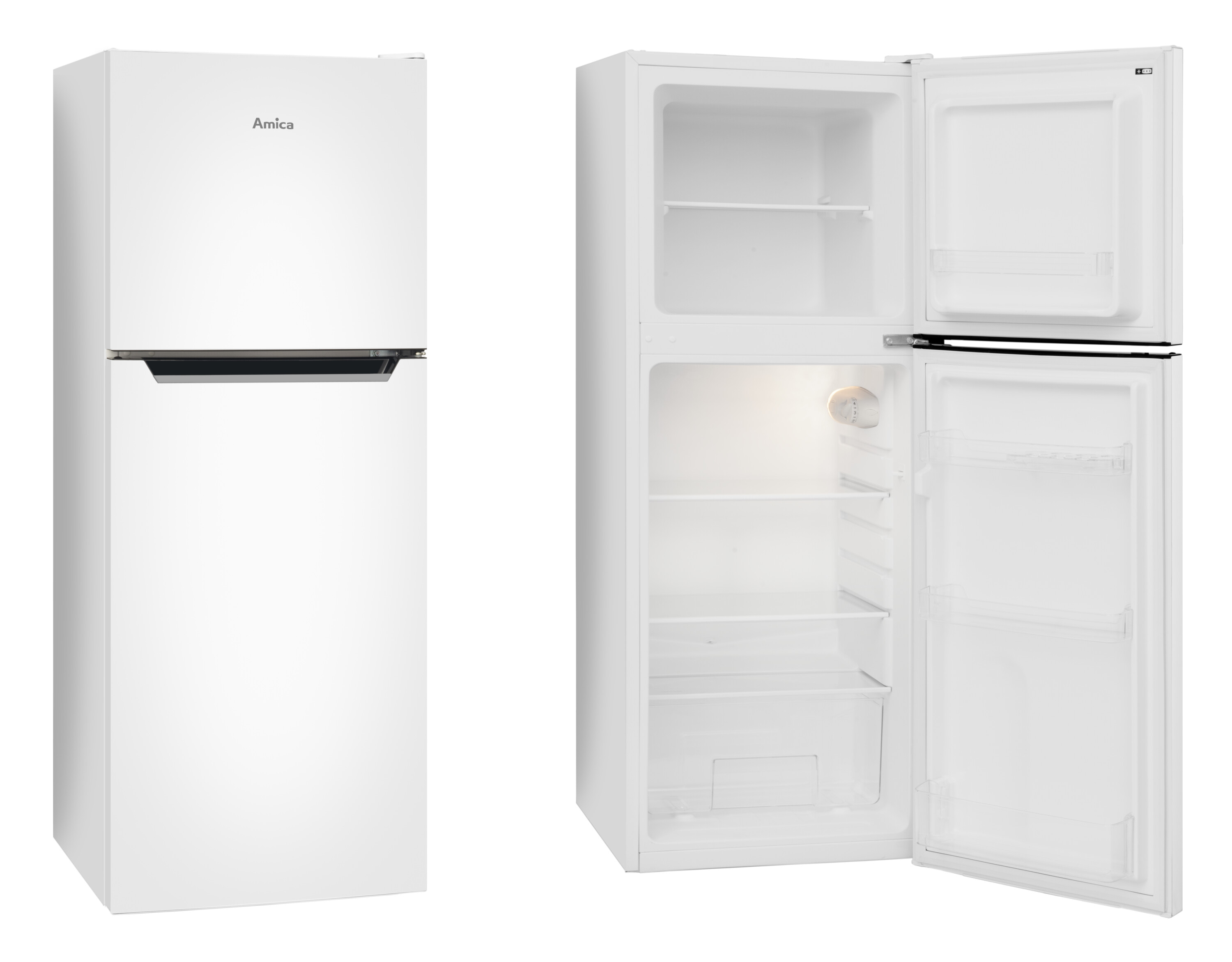 Stand-Kühl-Gefrierkombination DT 372 150 W, weiß, 128 cm