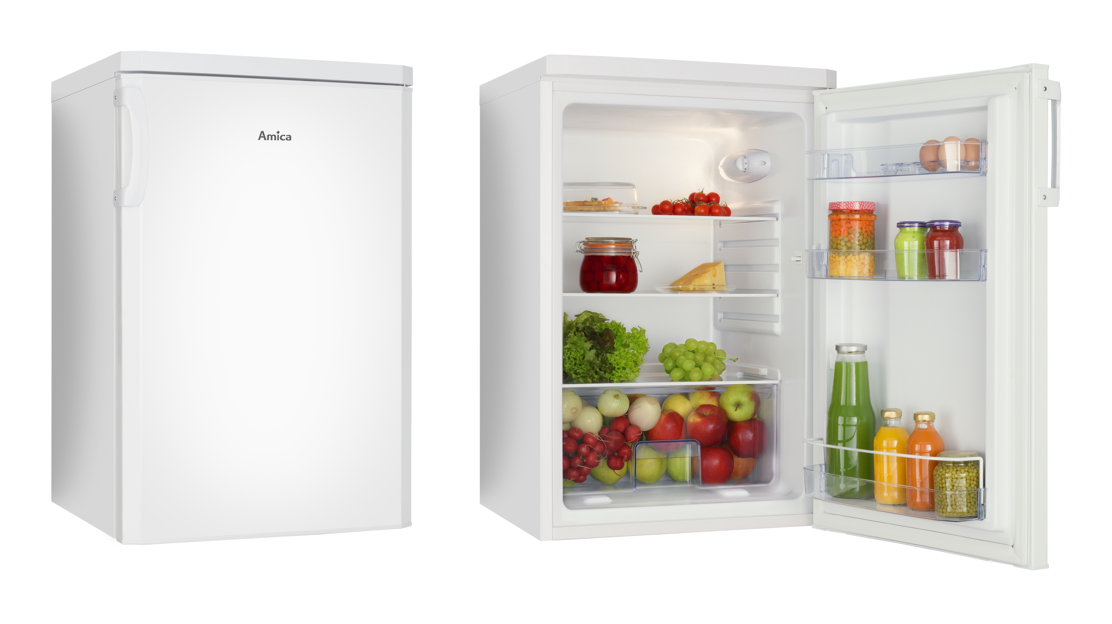 Vollraum-Stand-Kühlschrank VKS 351 112 W, weiß, 85 cm
