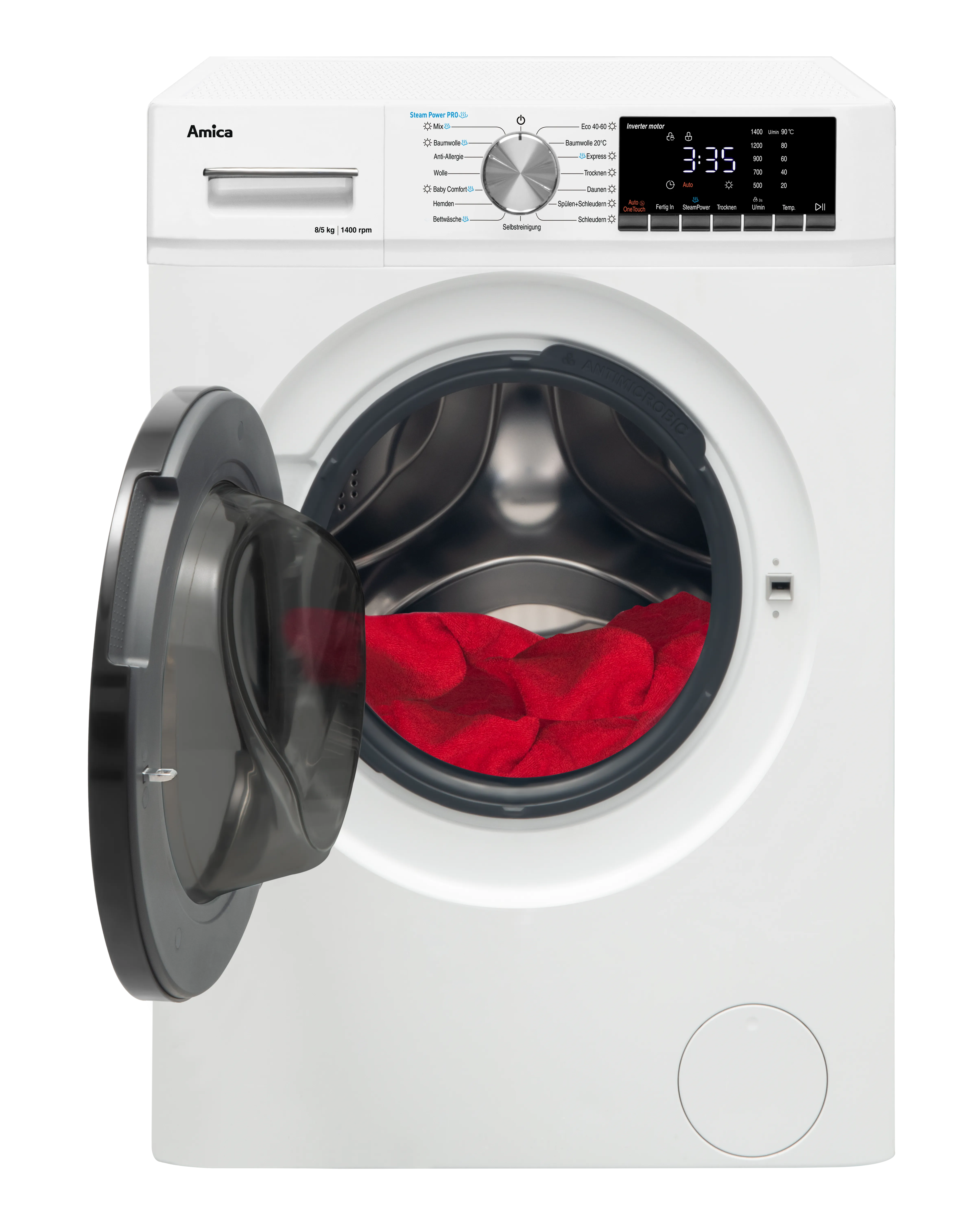 Waschtrockner WAT 404 600, weiß, 8 kg / 5 kg Waschtrockner WAT 404 600, weiß, 8 kg / 5 kg