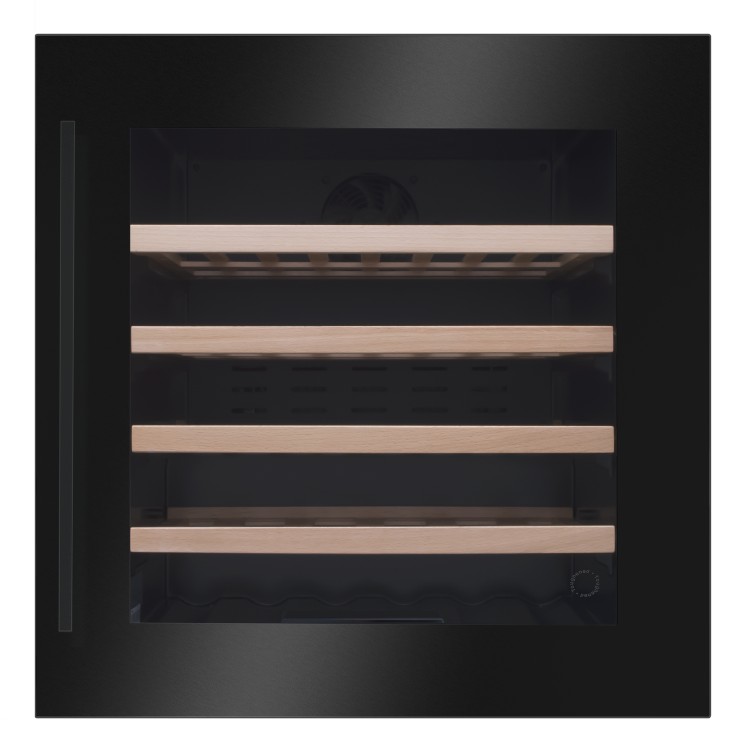 Einbau-Weintemperierschrank, X-Type Design, schwarz Einbau-Weintemperierschrank, X-Type Design, schwarz