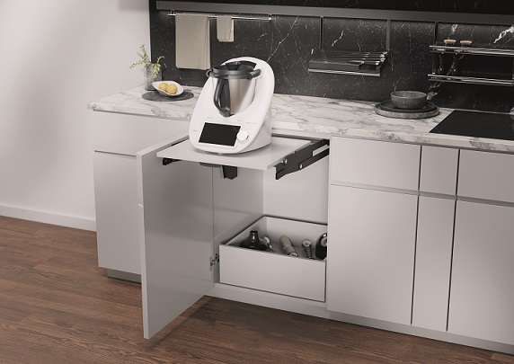 Schwenkautomatik Chef's Table, schwarzmatt Schwenkautomatik Chef's Table, schwarzmatt