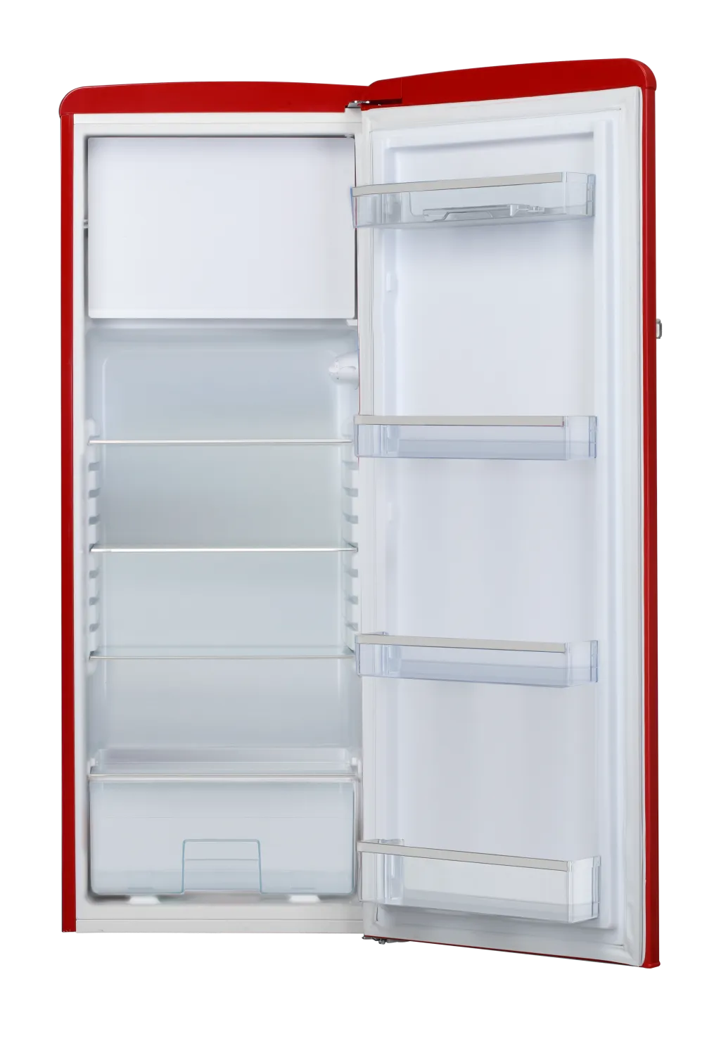 Kühlschrank im Retro Design, 144 cm Höhe, chili red Kühlschrank im Retro Design, 144 cm Höhe, chili red
