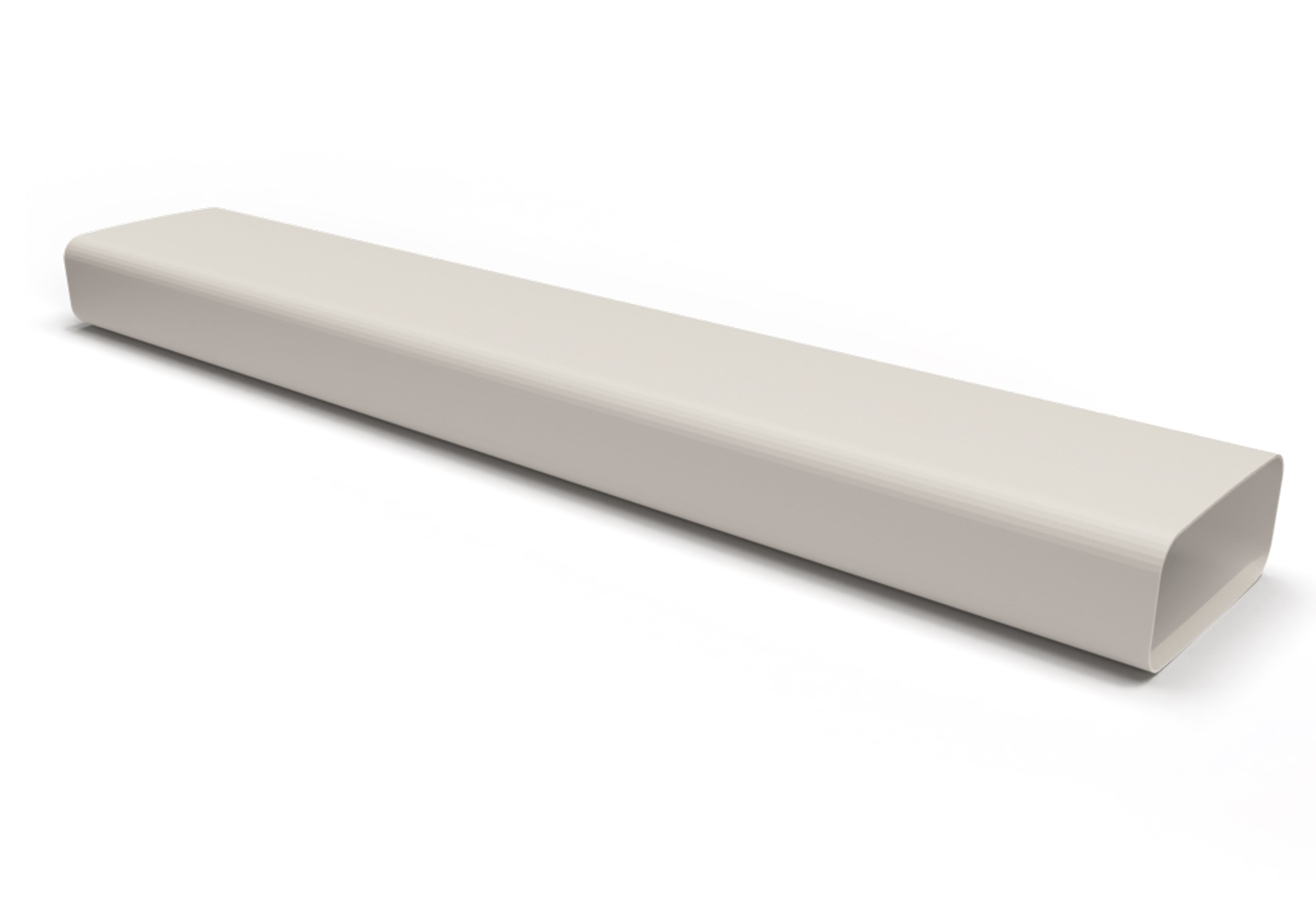 125er - Optimairo-M Flachrohr 125, 1m