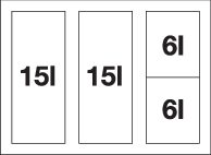 526206, BLANCO SELECT II 60/4
