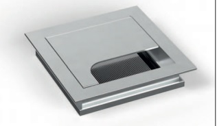 Arbeitsplatten-Durchführung Design 